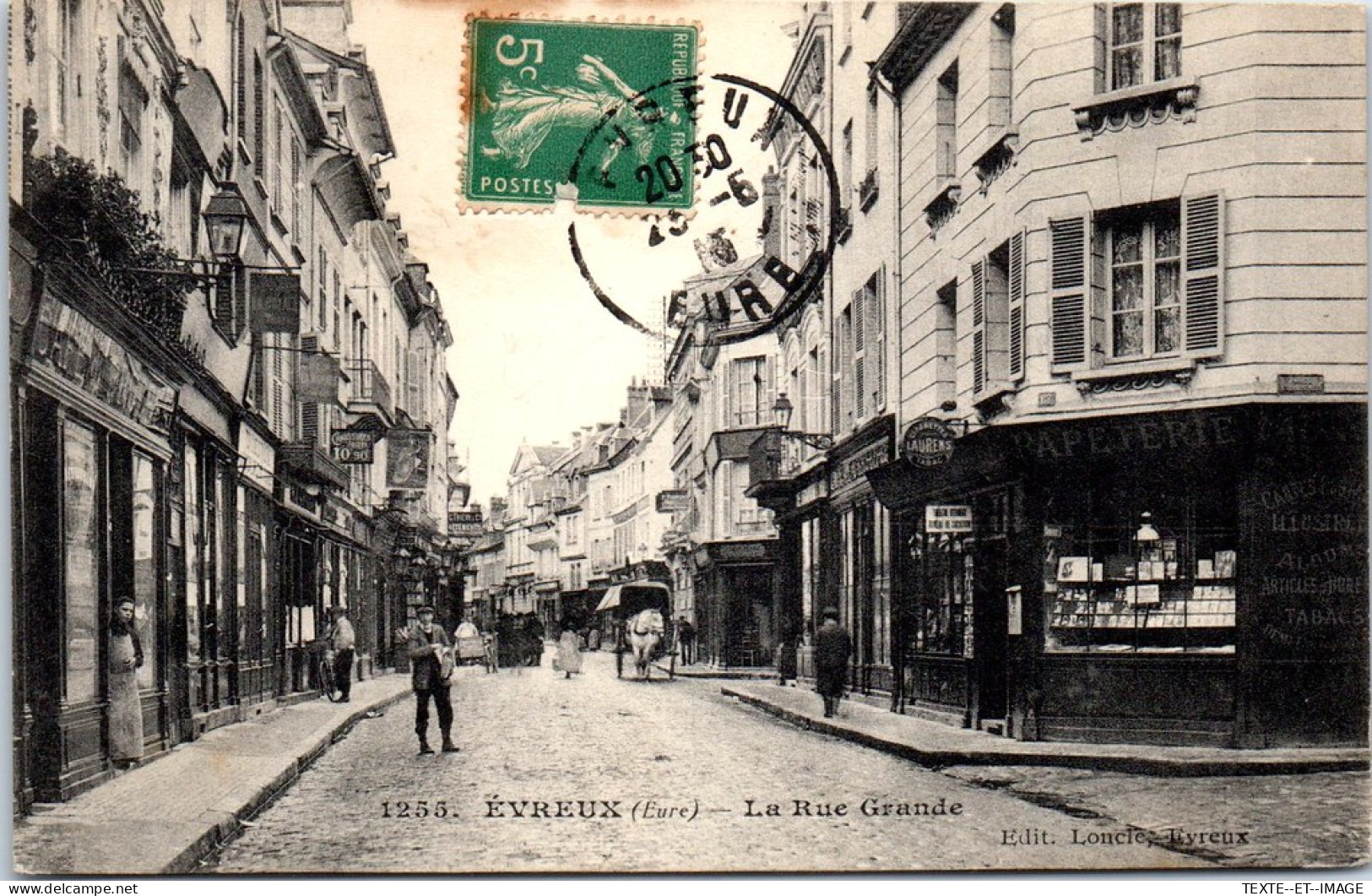 27 EVREUX - Rue Grande, Papeterie  - Evreux