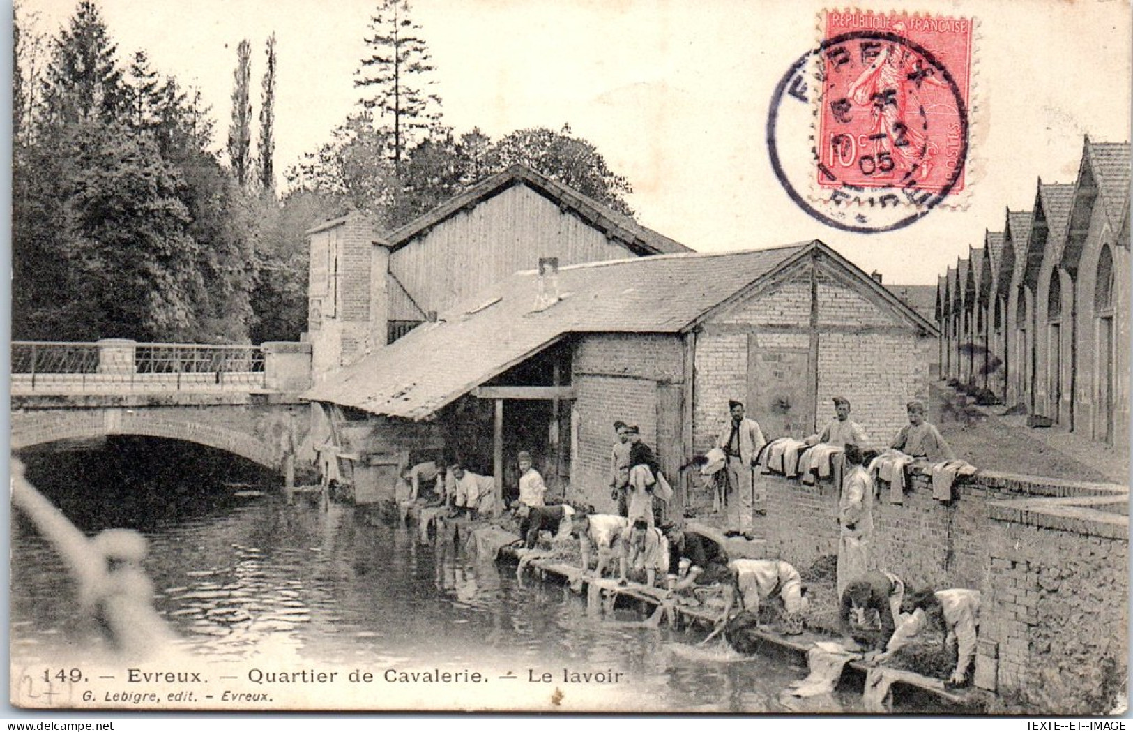 27 EVREUX - Quartier De Cavalerie, Le Lavoir  - Evreux