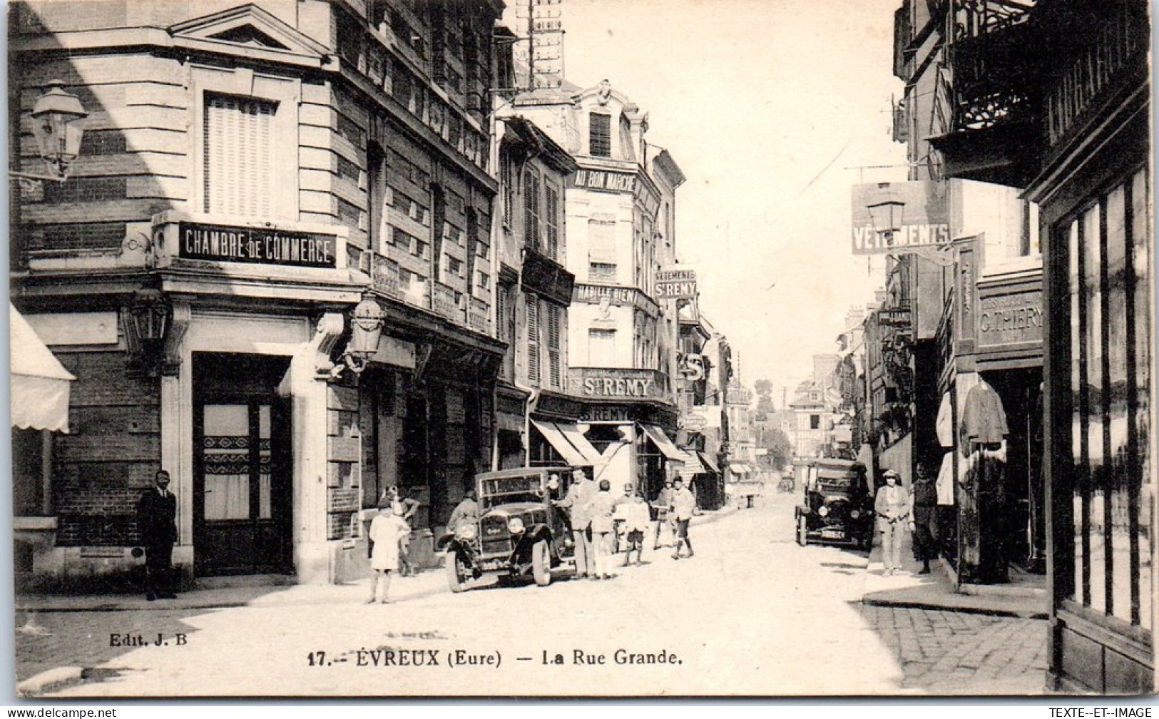 27 EVREUX - La Chambre De Commerce, Rue Grande  - Evreux