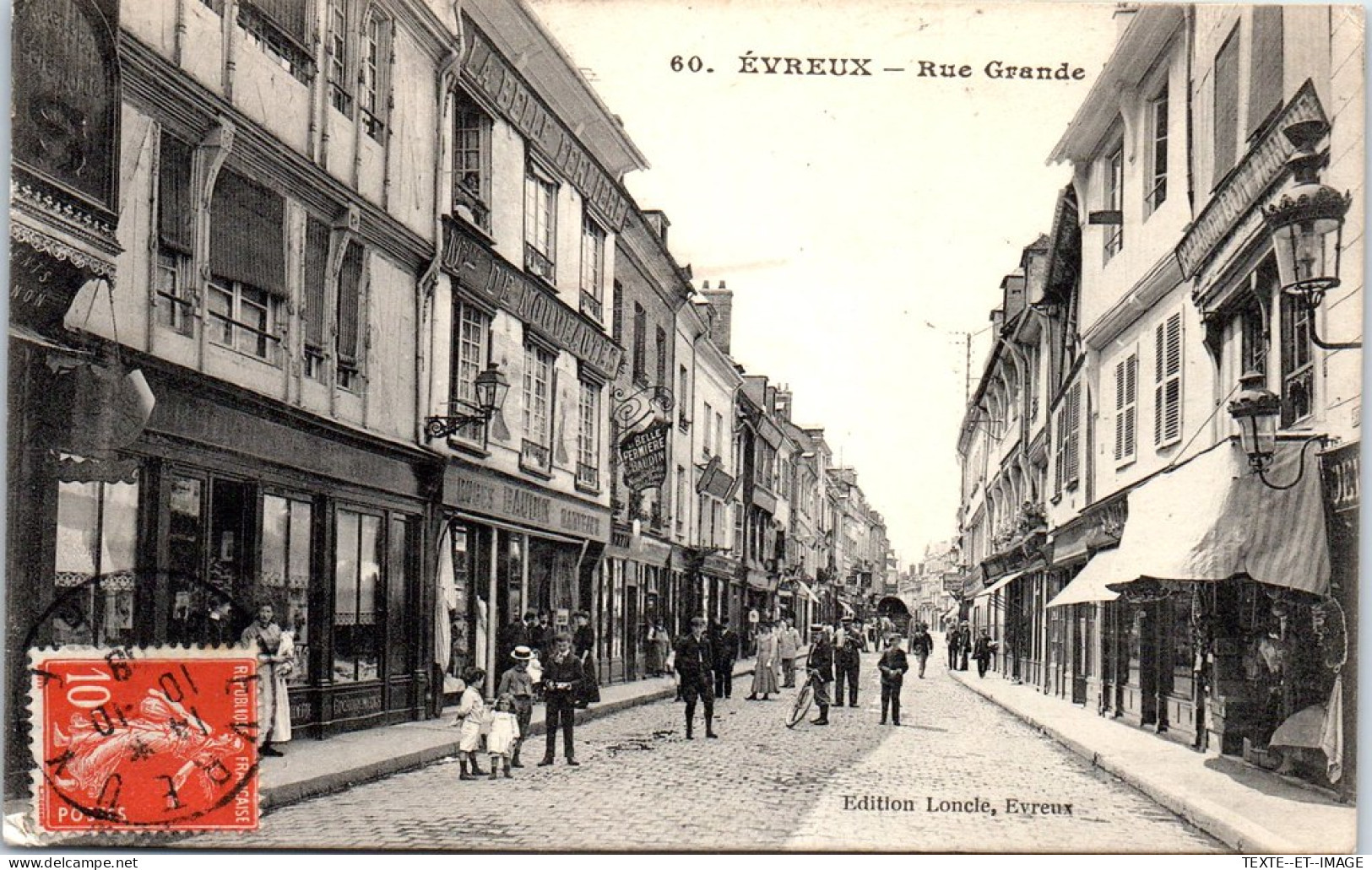 27 EVREUX - La Belle Fermière Rue Grande  - Evreux