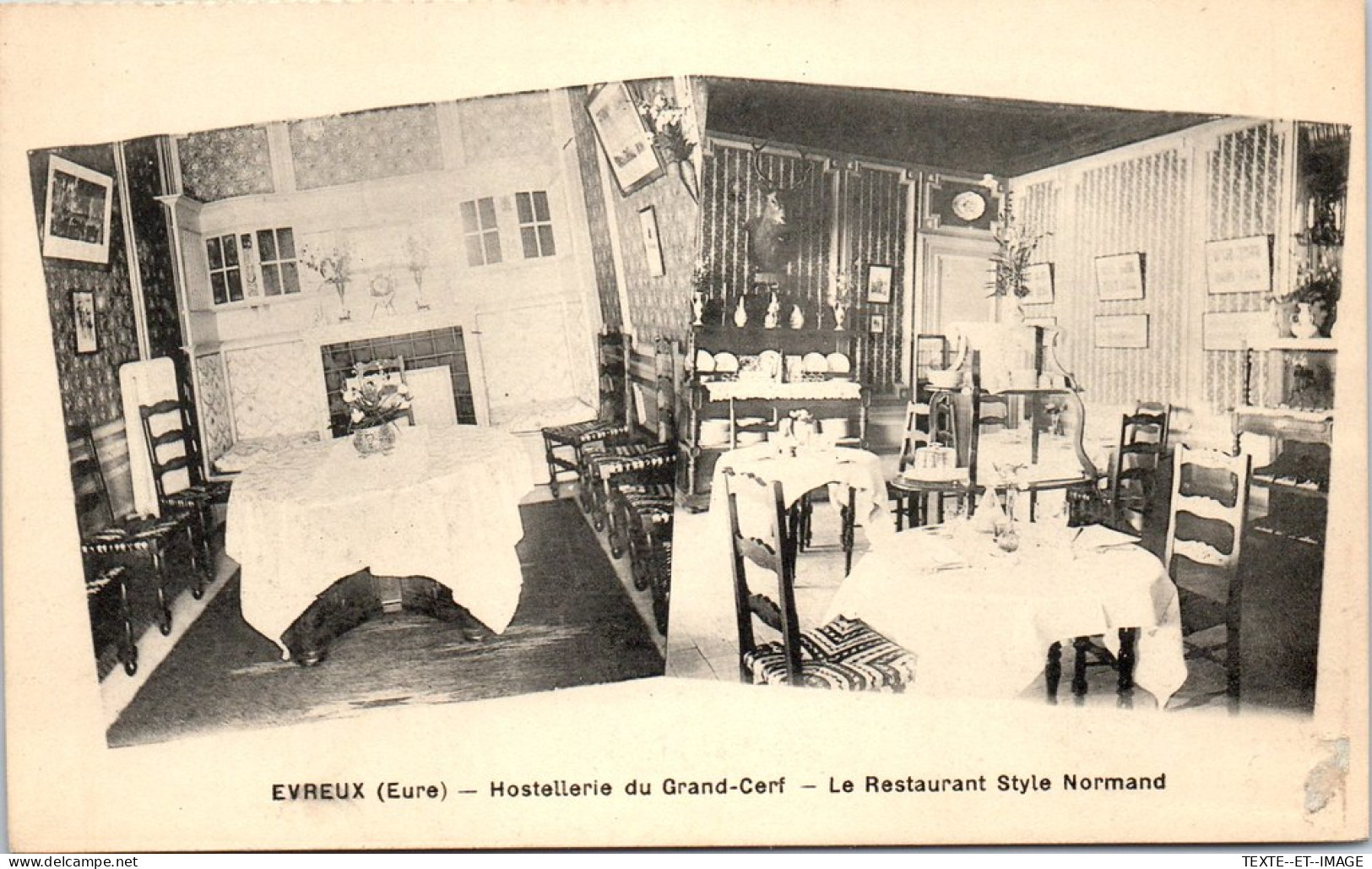 27 EVREUX - Hostellerie Grand Cerf, Le Restaurant  - Evreux