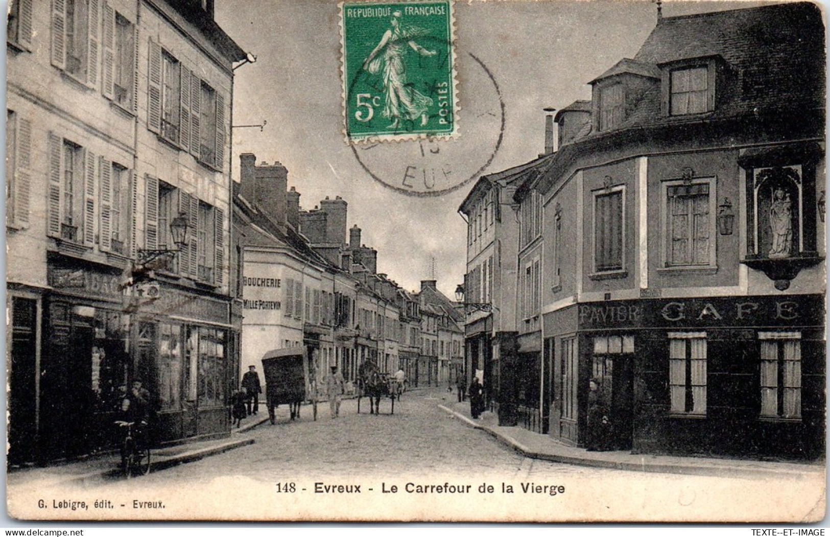 27 EVREUX - Le Carrefour De La Vierge  - Evreux