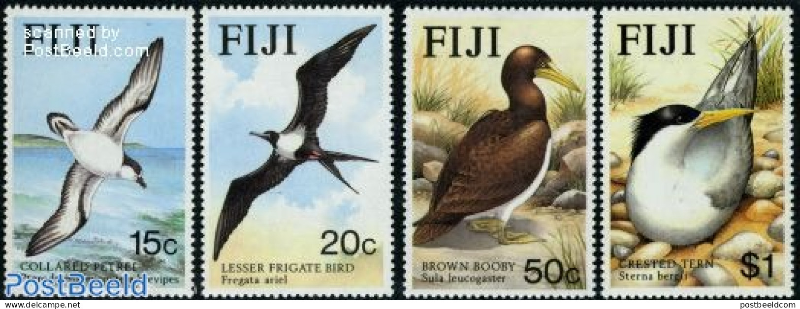 Fiji 1985 Sea Birds 4v, Mint NH, Nature - Birds - Autres & Non Classés