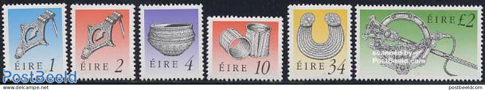 Ireland 1990 Definitives 6v, Mint NH, Art - Art & Antique Objects - Neufs