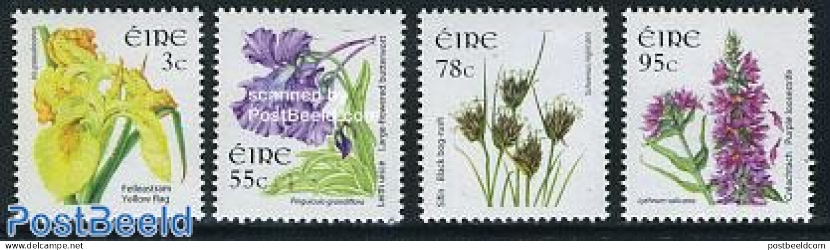 Ireland 2007 Definitives, Flowers 4v, Mint NH, Nature - Flowers & Plants - Unused Stamps