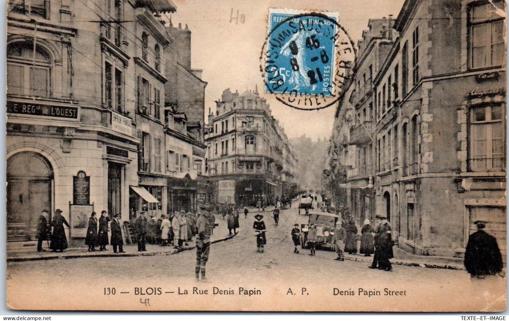 41 BLOIS -- Perspective De La Rue Papin  - Blois