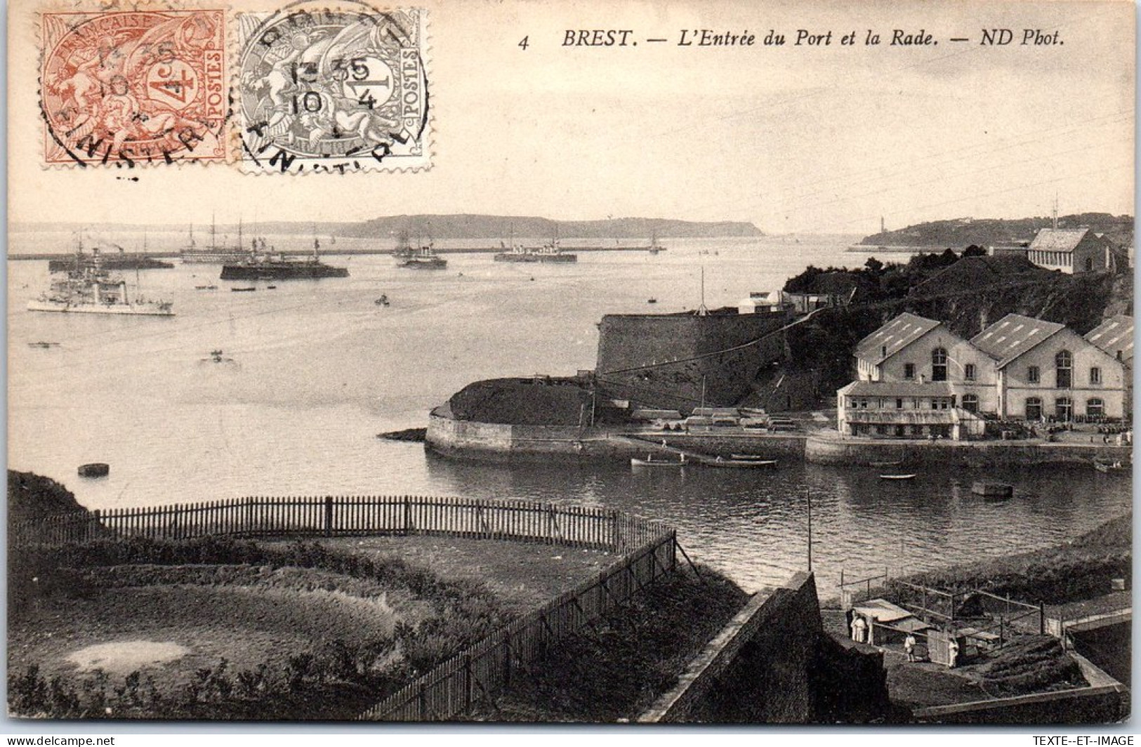 29 BREST - L'entrée Du Port Et La Rade  - Other & Unclassified