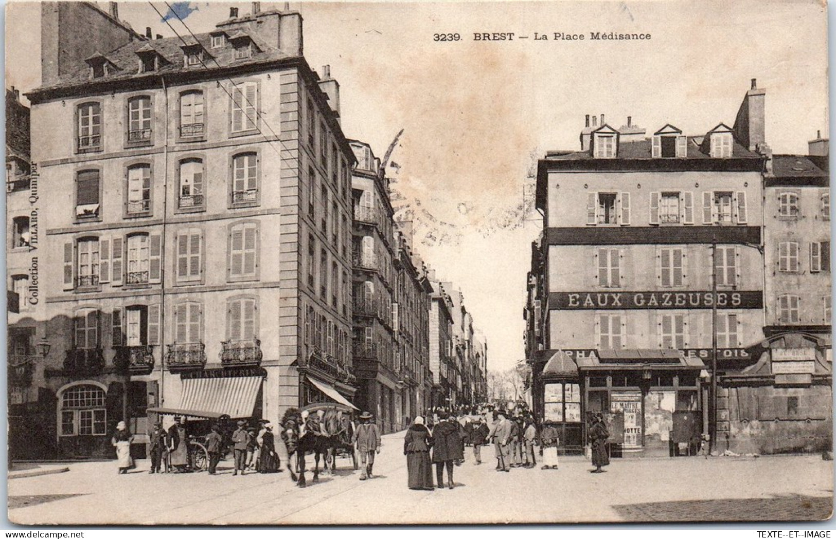 29 BREST - La Place Médisance.  - Altri & Non Classificati