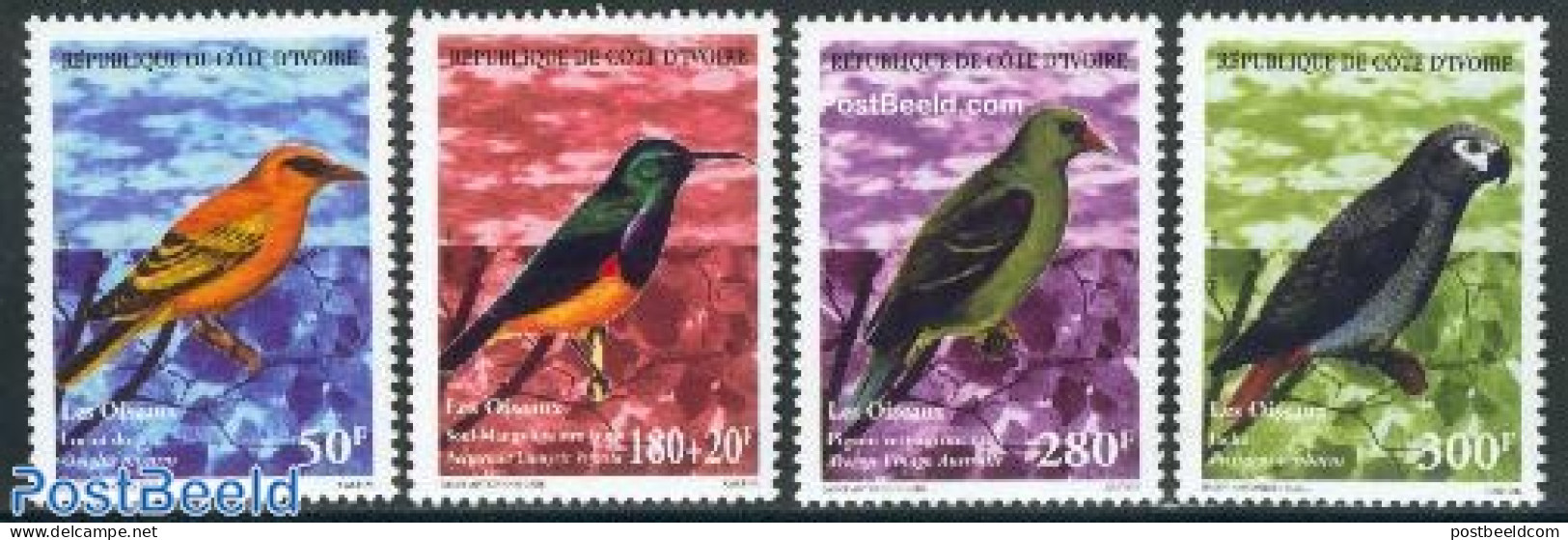 Ivory Coast 1999 Birds 4v, Mint NH, Nature - Birds - Ongebruikt
