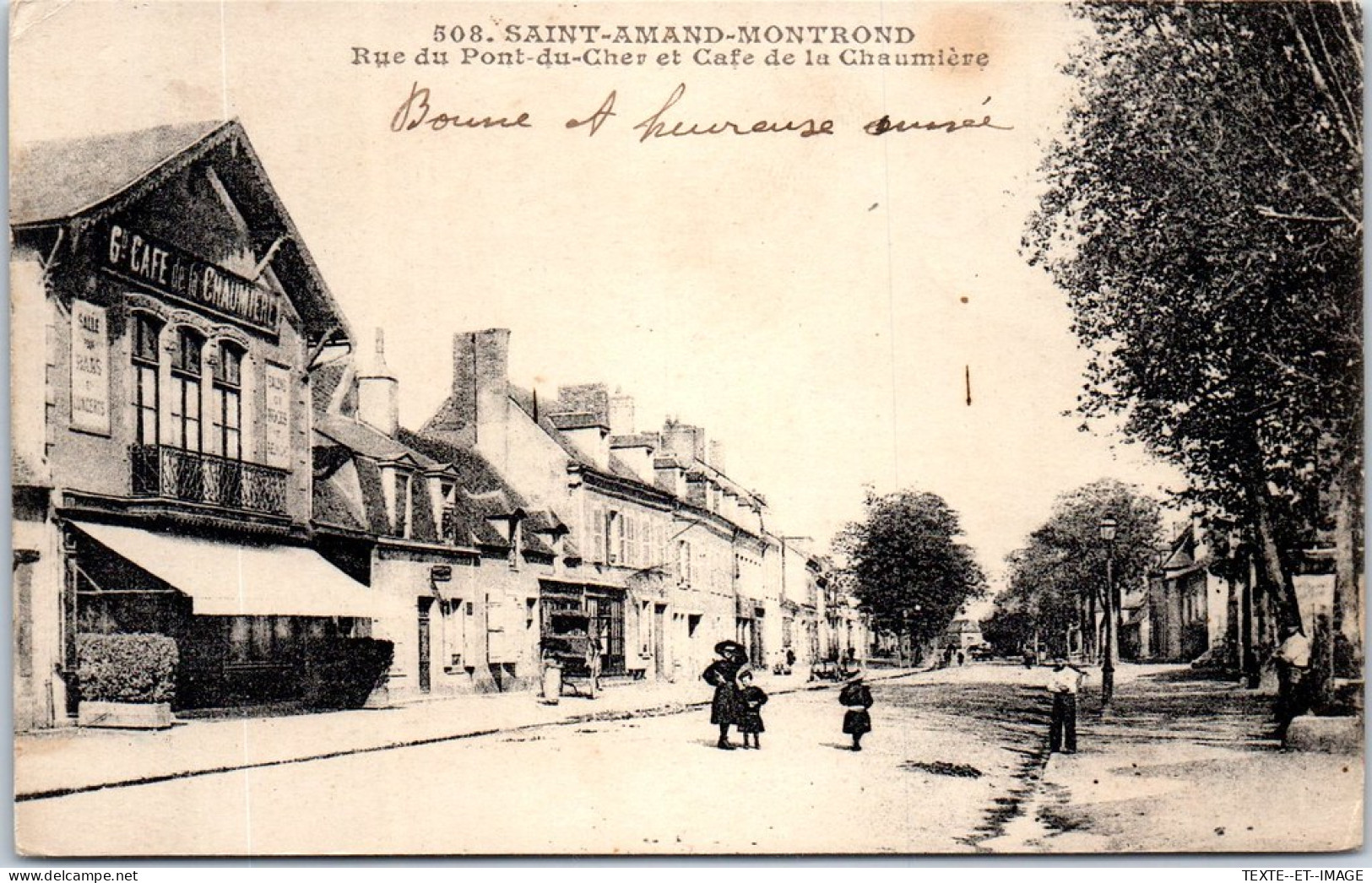 18 SAINT AMAND MONTROND - Rue Du Pont Du Cher  - Otros & Sin Clasificación