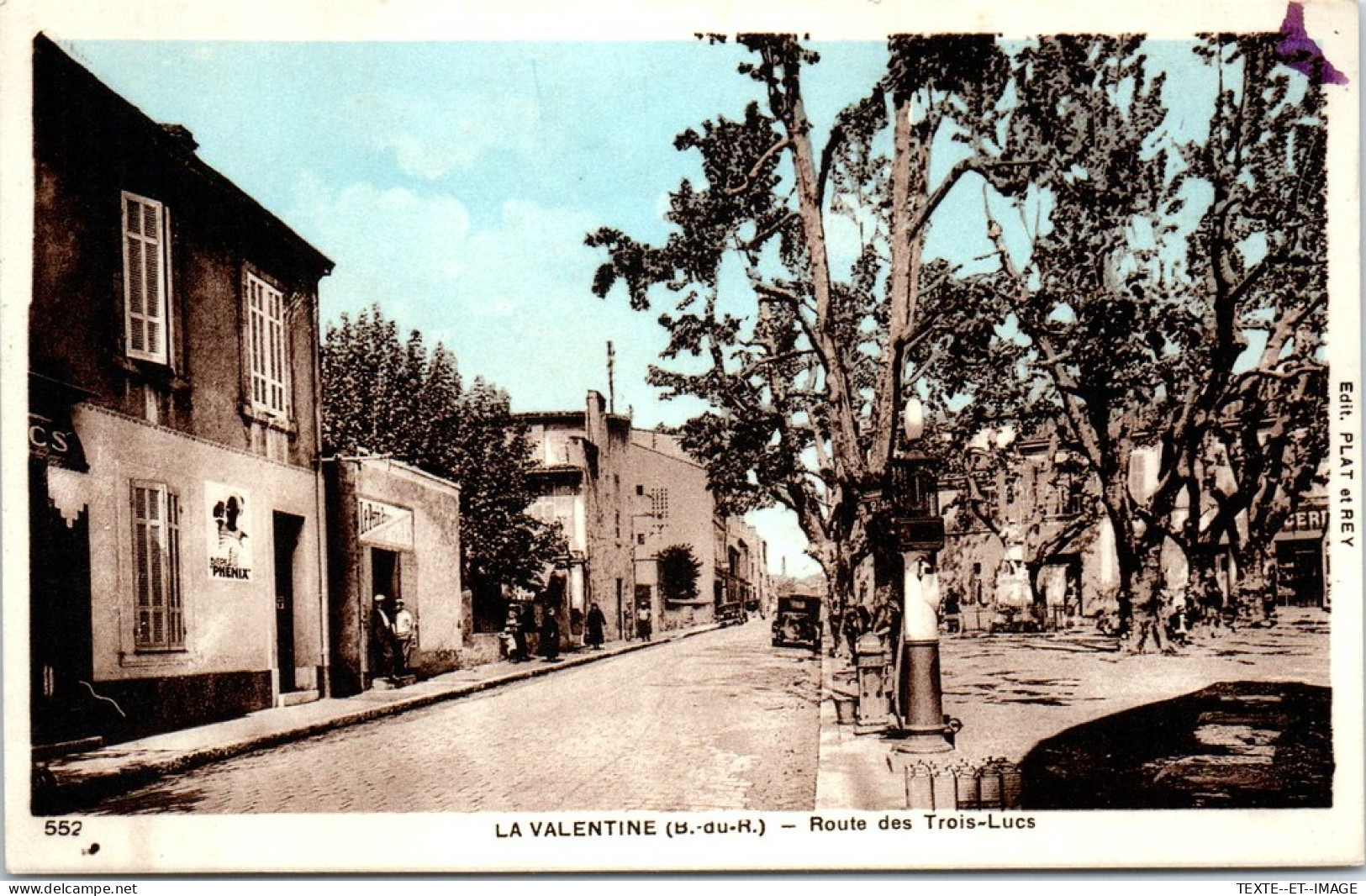 13 LA VALENTINE - Route Des Trois Lucs (station Essence) - Autres & Non Classés
