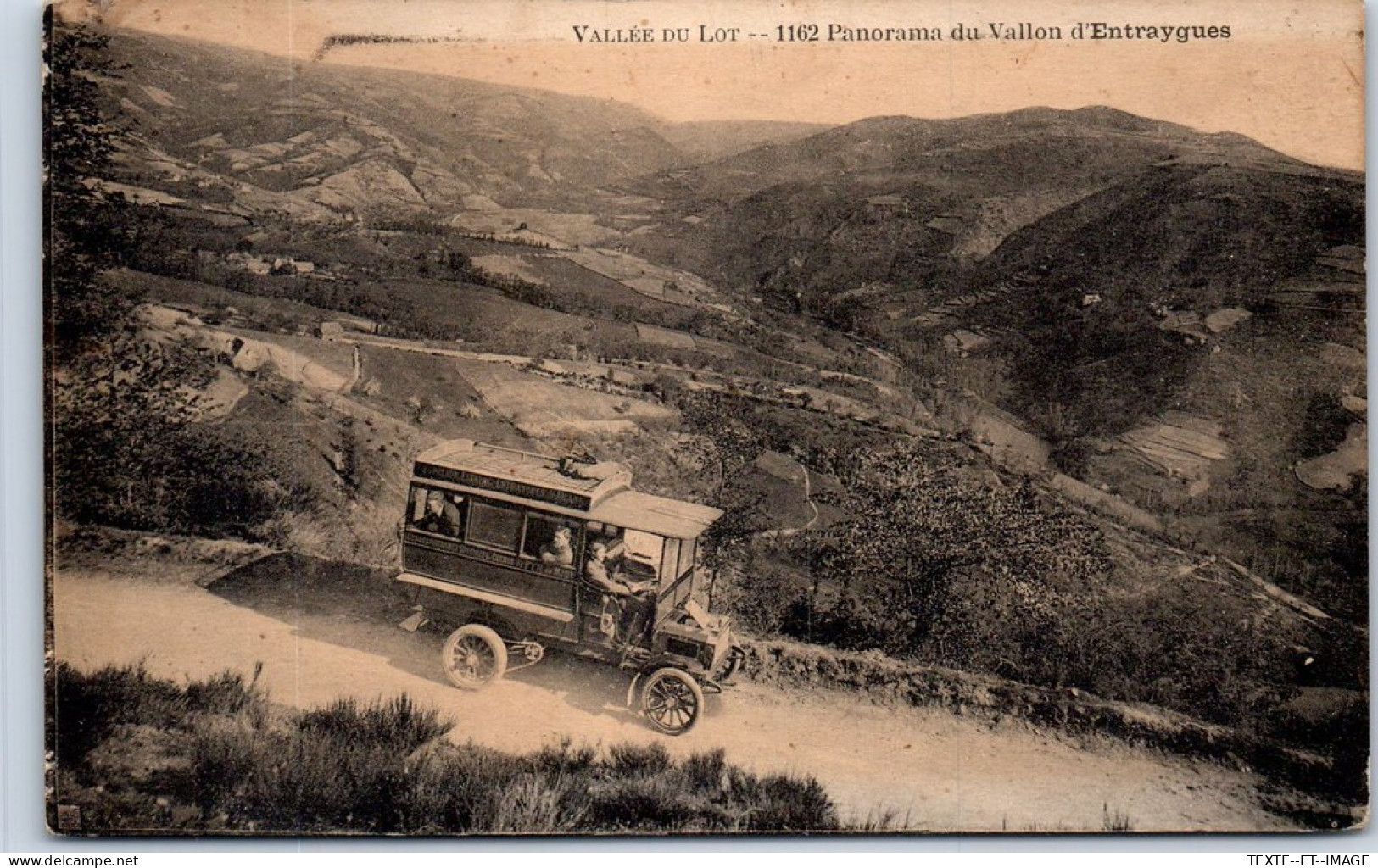 12 Panorama Du Vallon D'entraygues (autobus) - Altri & Non Classificati
