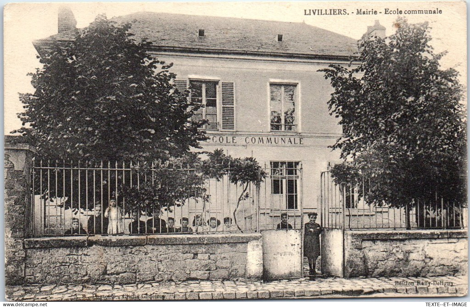95 LIVILLIERS - Mairie, école Communale  - Autres & Non Classés