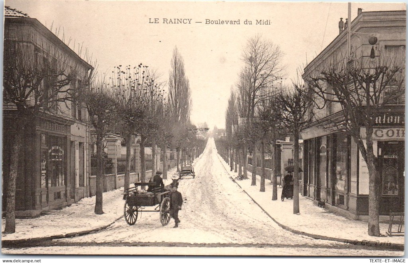 93 LE RAINCY - Le Boulevard Du Midi. - Sonstige & Ohne Zuordnung