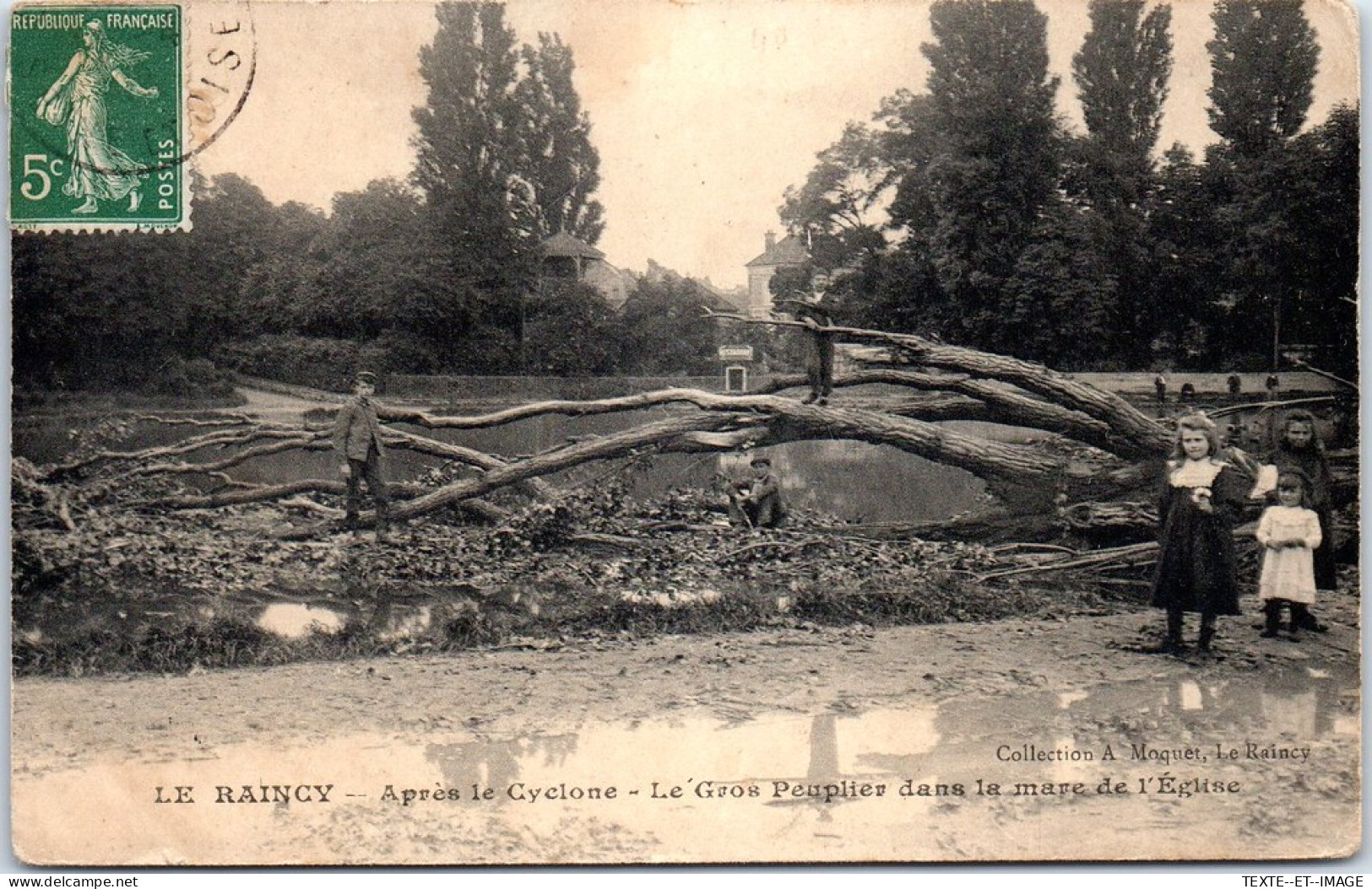 93 LE RAINCY - Après Le Cyclone. - Otros & Sin Clasificación