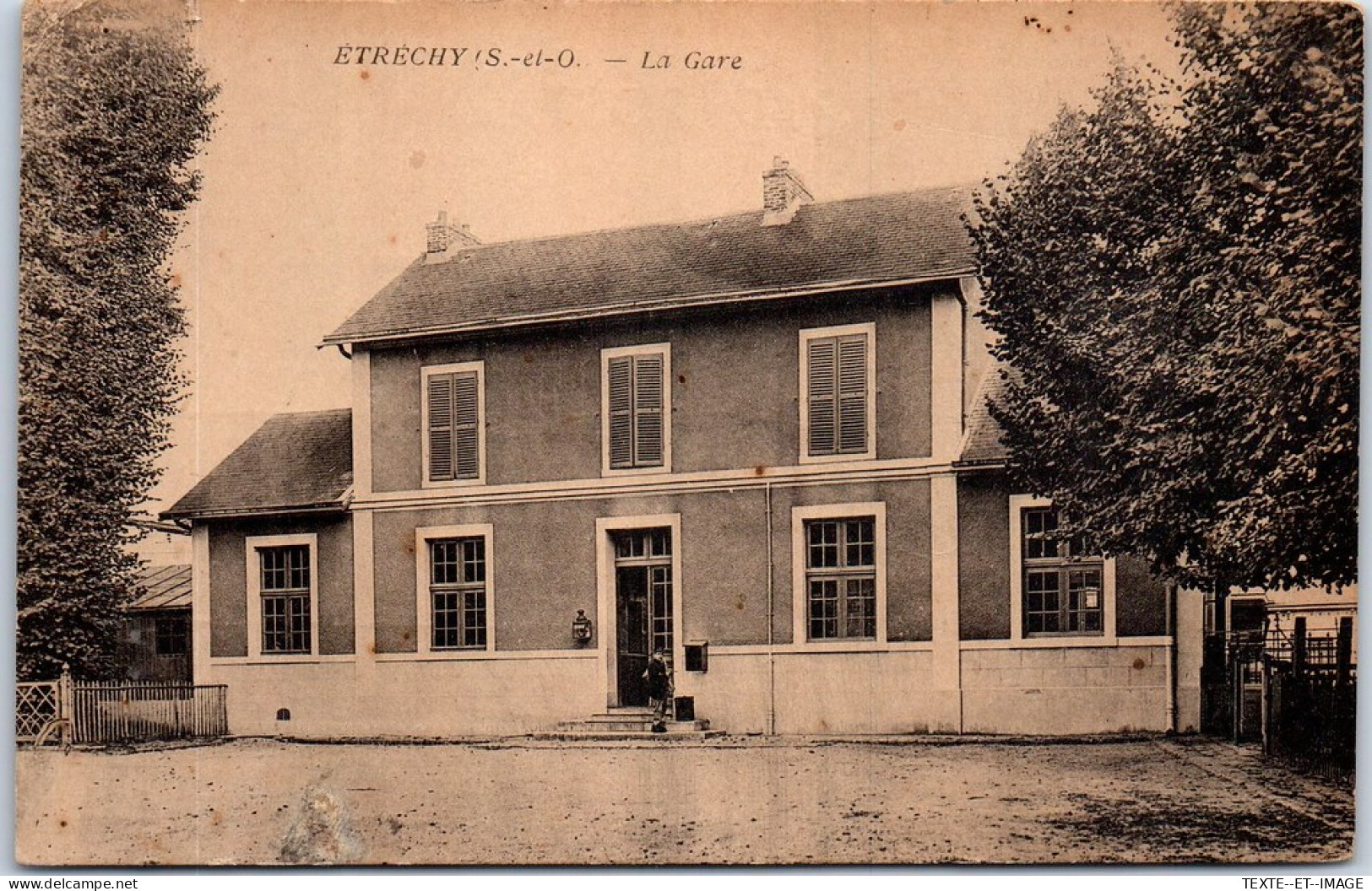 91 ETRECHY - La Gare  - Other & Unclassified