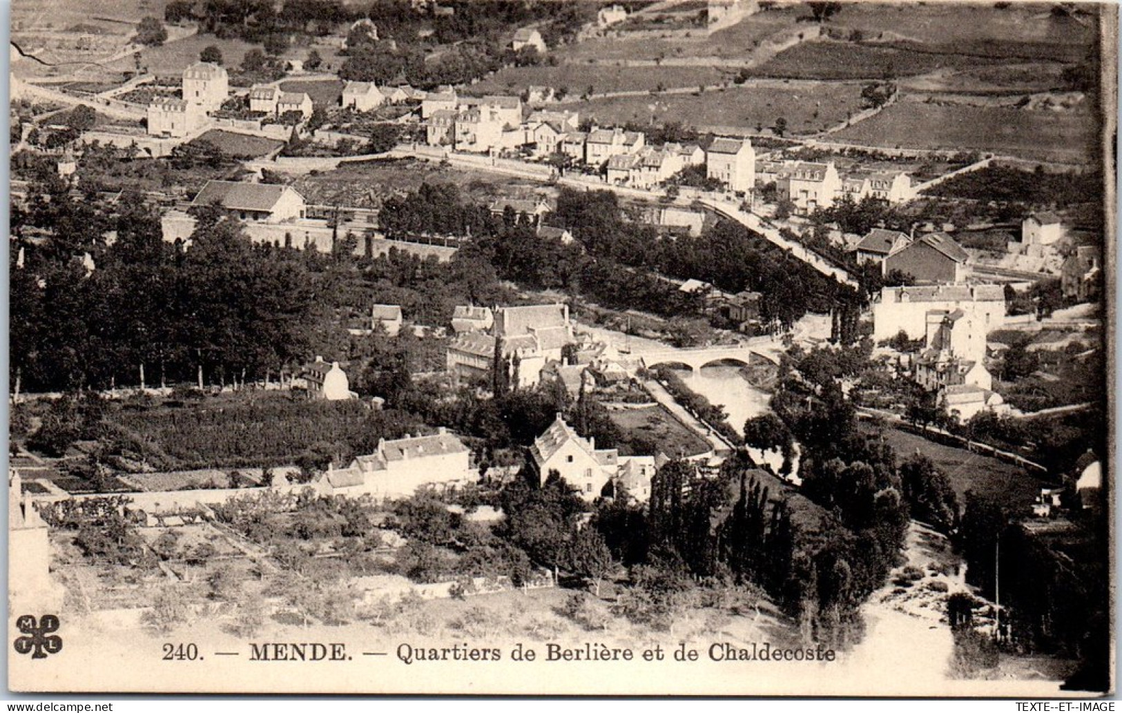 48 MENDE - Quartier De Berliere Et De Chaldecoste  - Other & Unclassified