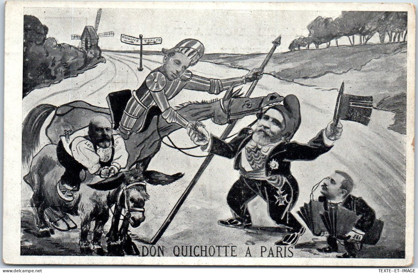POLITIQUE - Don Quichotte à Paris  - Zonder Classificatie