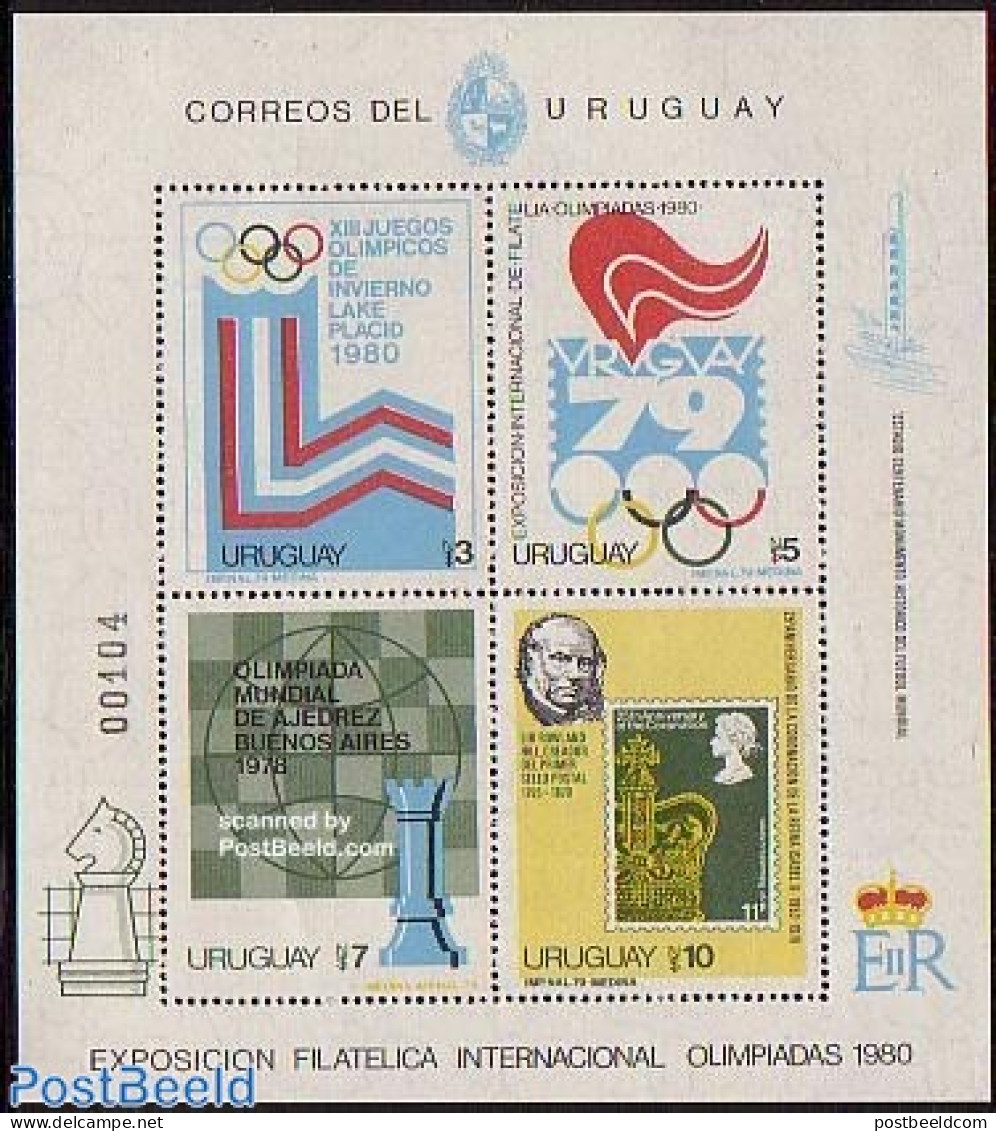 Uruguay 1979 Events S/s, Mint NH - Uruguay