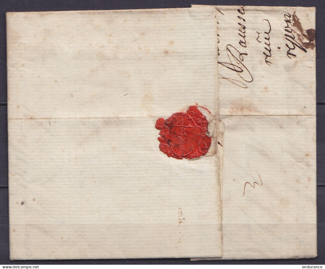 L. Datée 8 Septembre 1783 De FRANCFORT Pour BORDEAUX - Marque De Passage "MASEYCK" - Port Divers - 1714-1794 (Oesterreichische Niederlande)