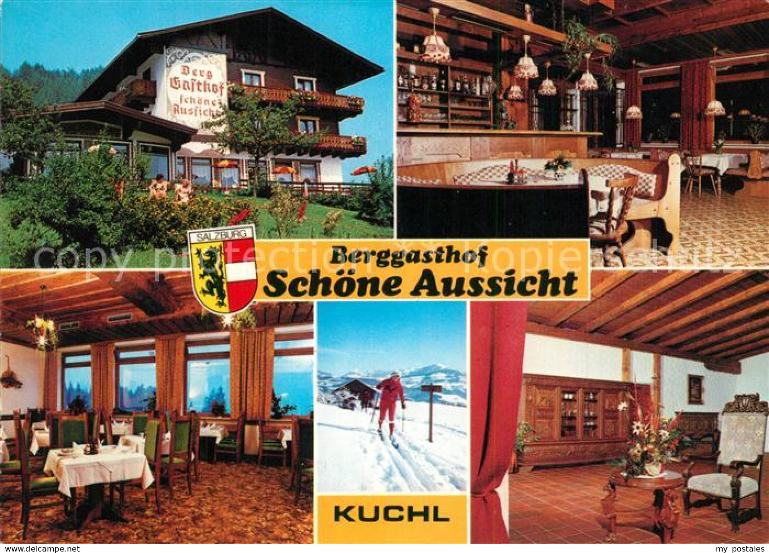 73243703 Kuchl Berggasthof Schoene Aussicht Kuchl - Autres & Non Classés