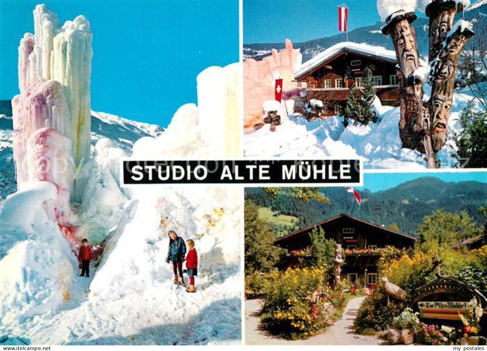 73243513 Mayrhofen Zillertal Studio Alte Muehle Winter Mayrhofen Zillertal - Autres & Non Classés