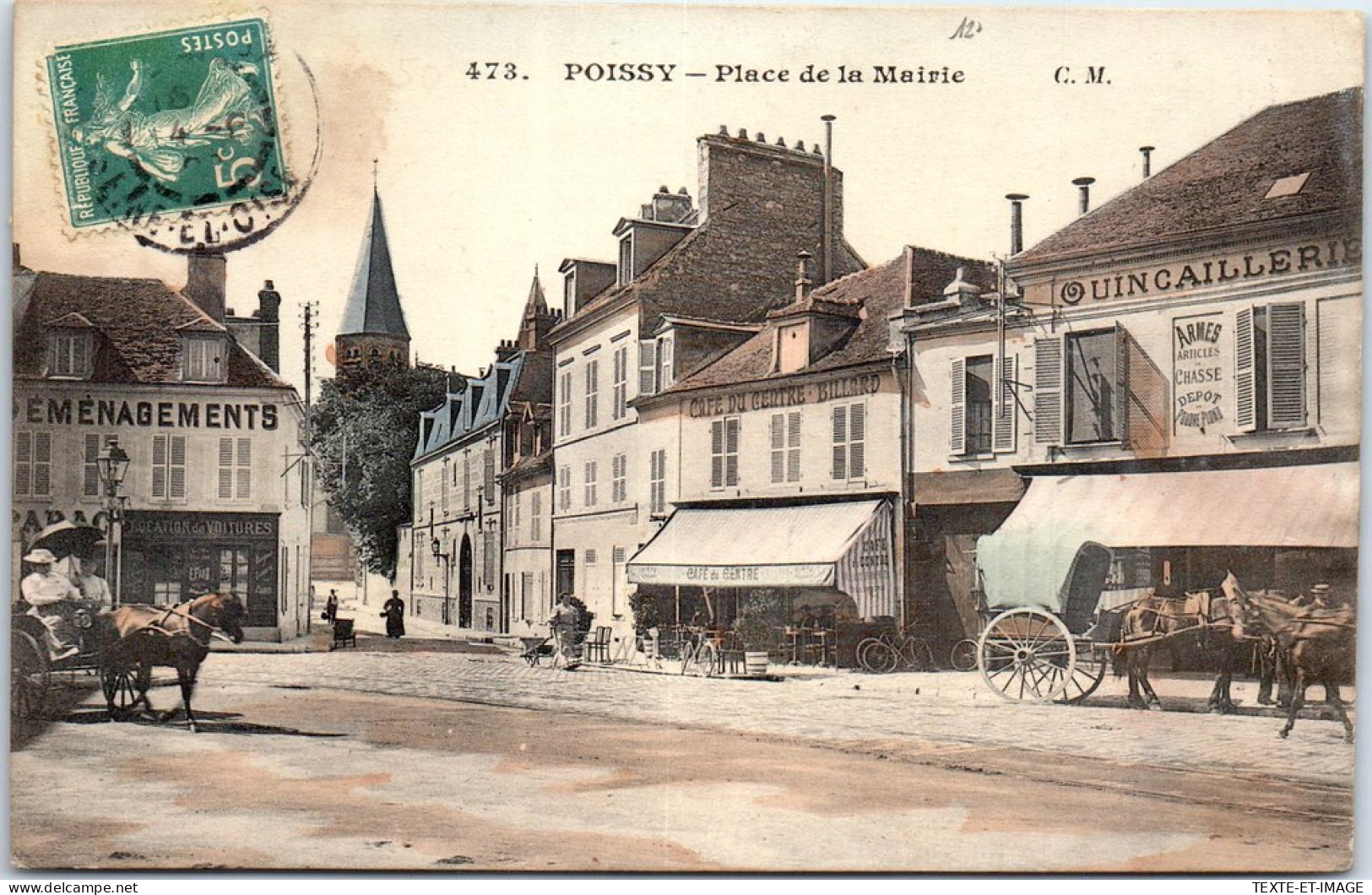 78 POISSY - Place De La Mairie.  - Poissy