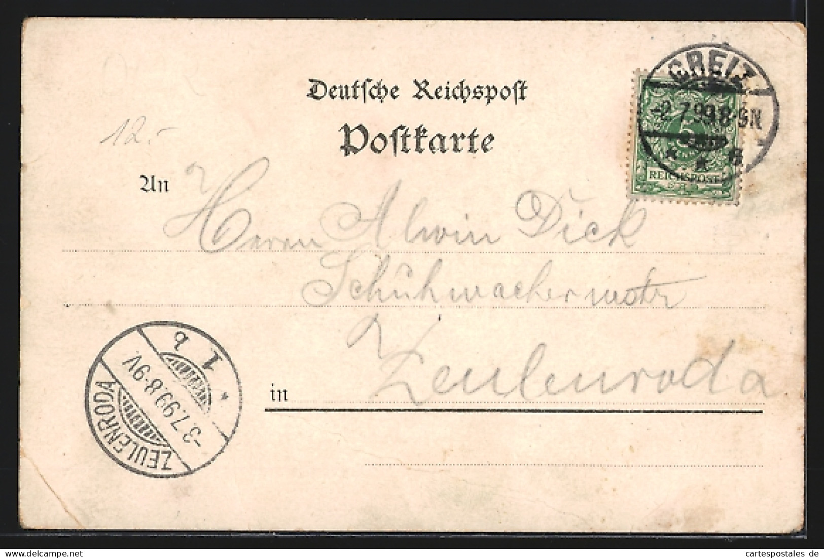 Lithographie Reichenbach I. V., Eisenbahn-Viadukt  - Reichenbach I. Vogtl.