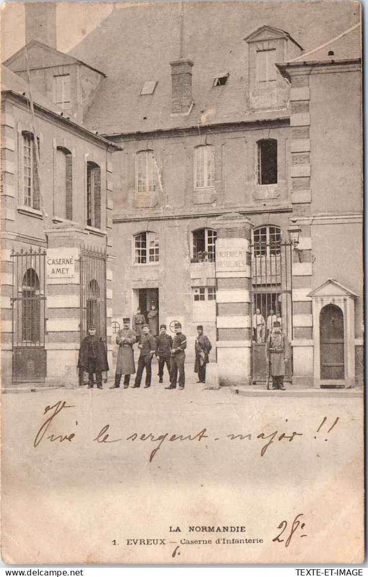 27 EVREUX - Vue De La Caserne D'infanterie. - Evreux