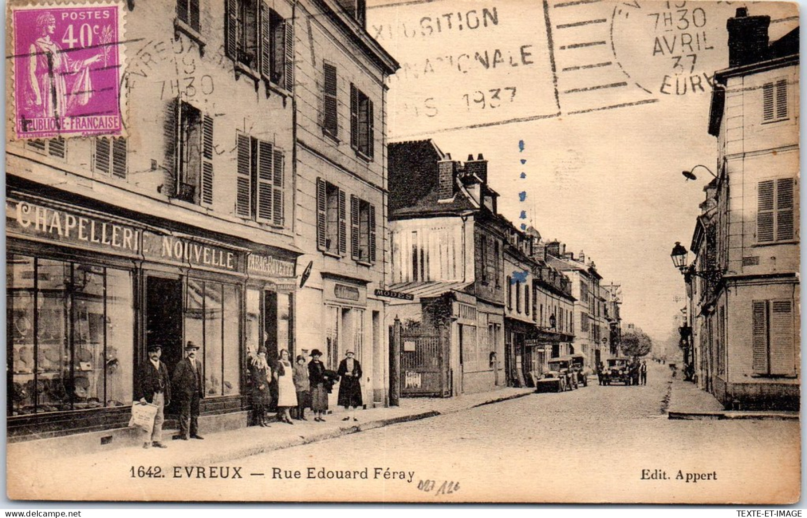 27 EVREUX - La Rue Edouard Feray  - Evreux