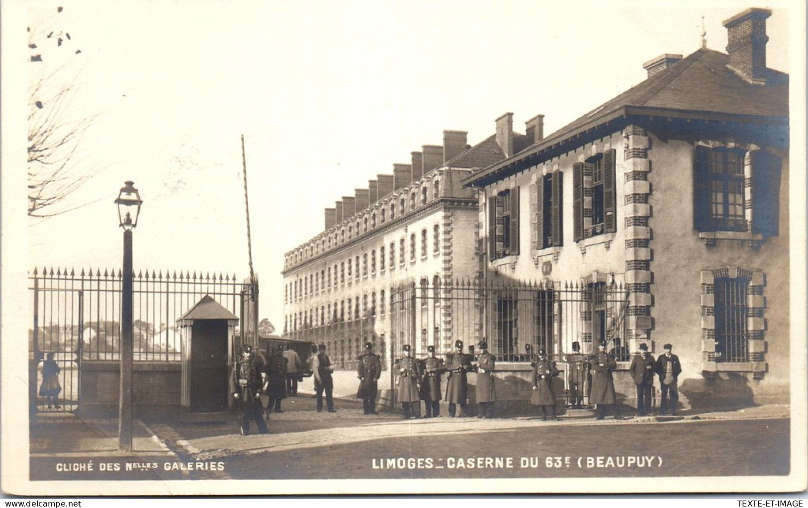 87 LIMOGES - Entree De La Caserne Du 63e (Beaupuy) - Limoges