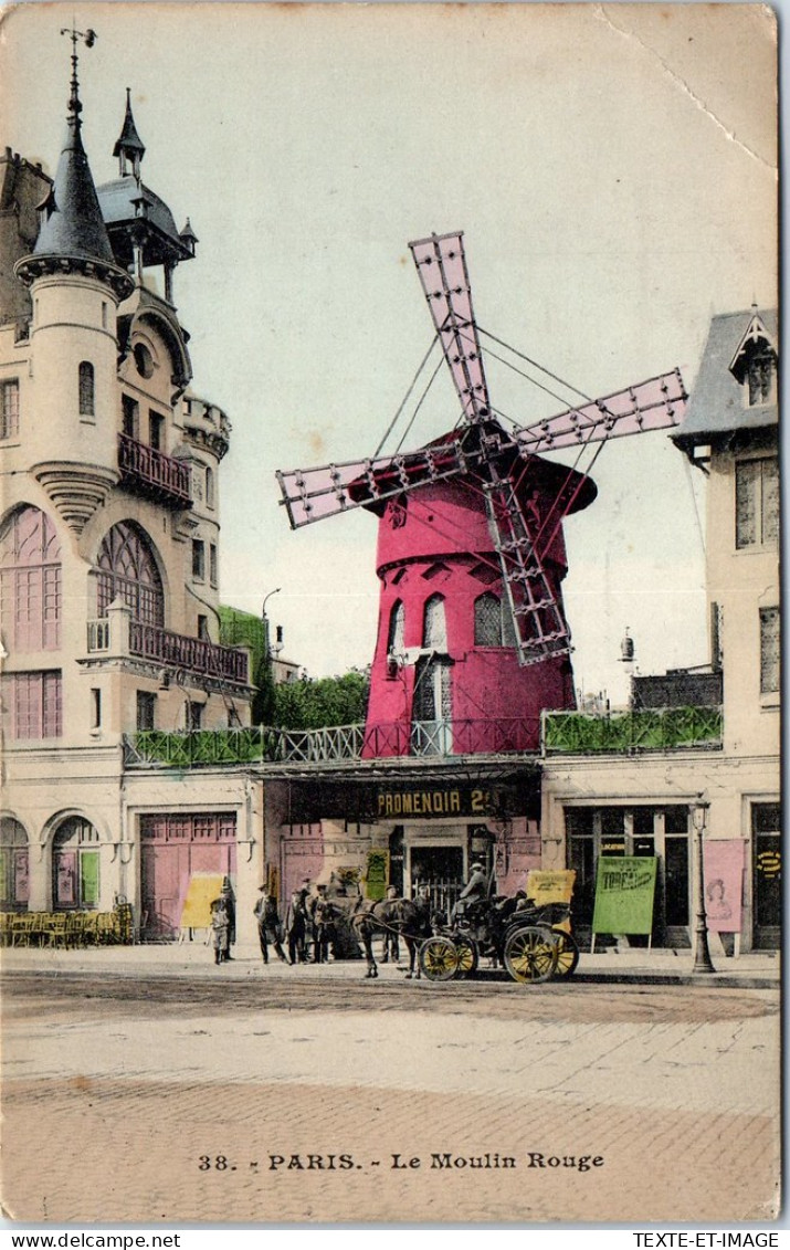 75018 PARIS - Le Moulin Rouge. - Distrito: 18
