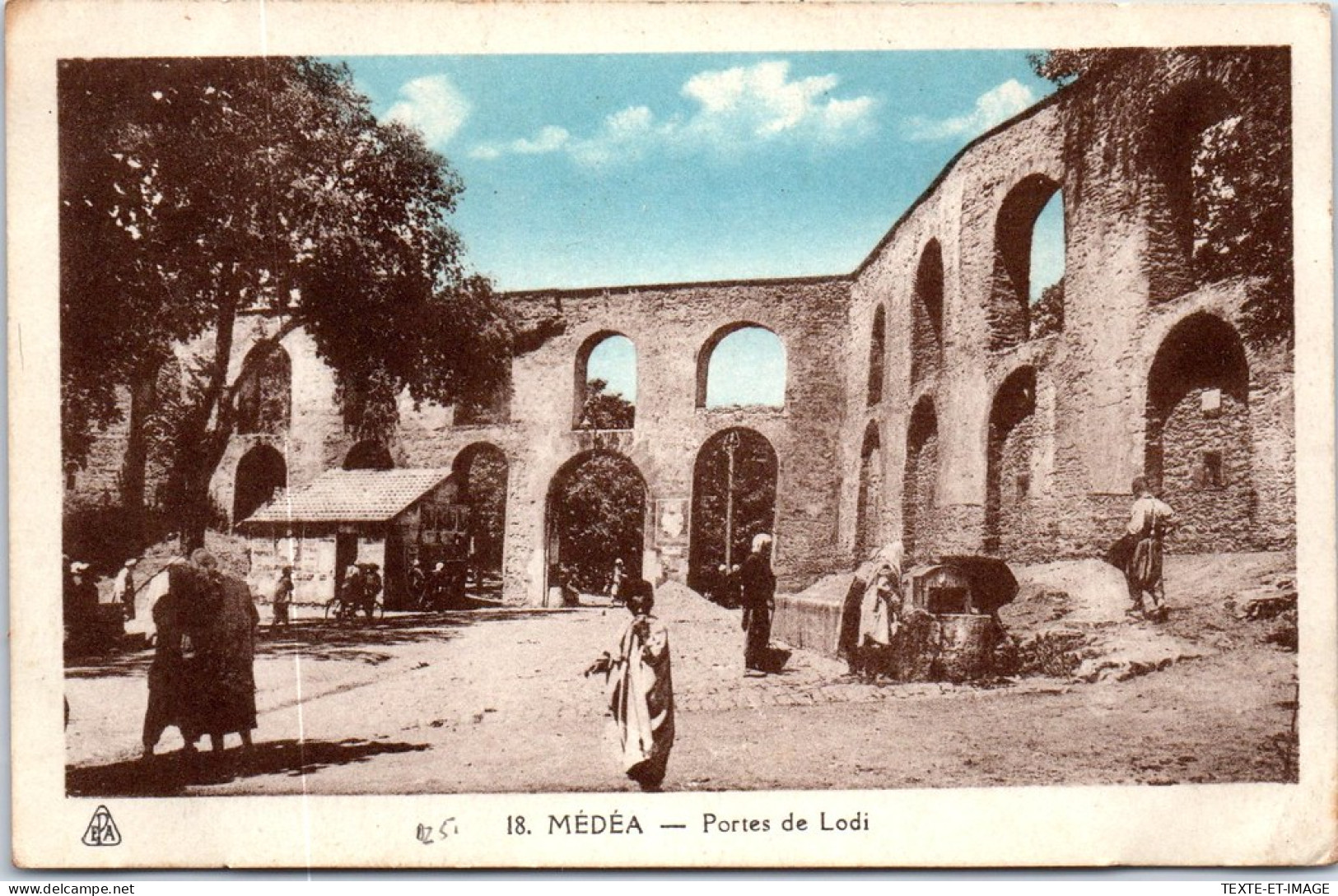 ALGERIE - MEDEA - Porte De Lodi  - Médéa