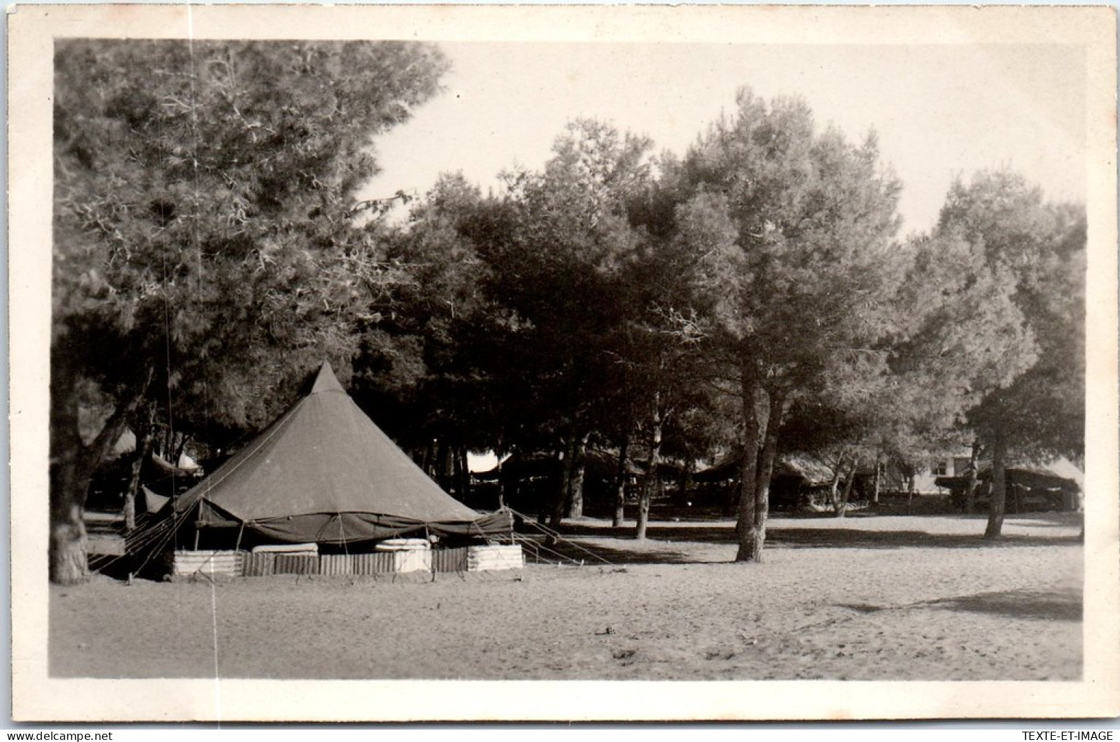ALGERIE - CAMP DU LIDO - CARTE PHOTO - Vue Du Camp  - Other & Unclassified