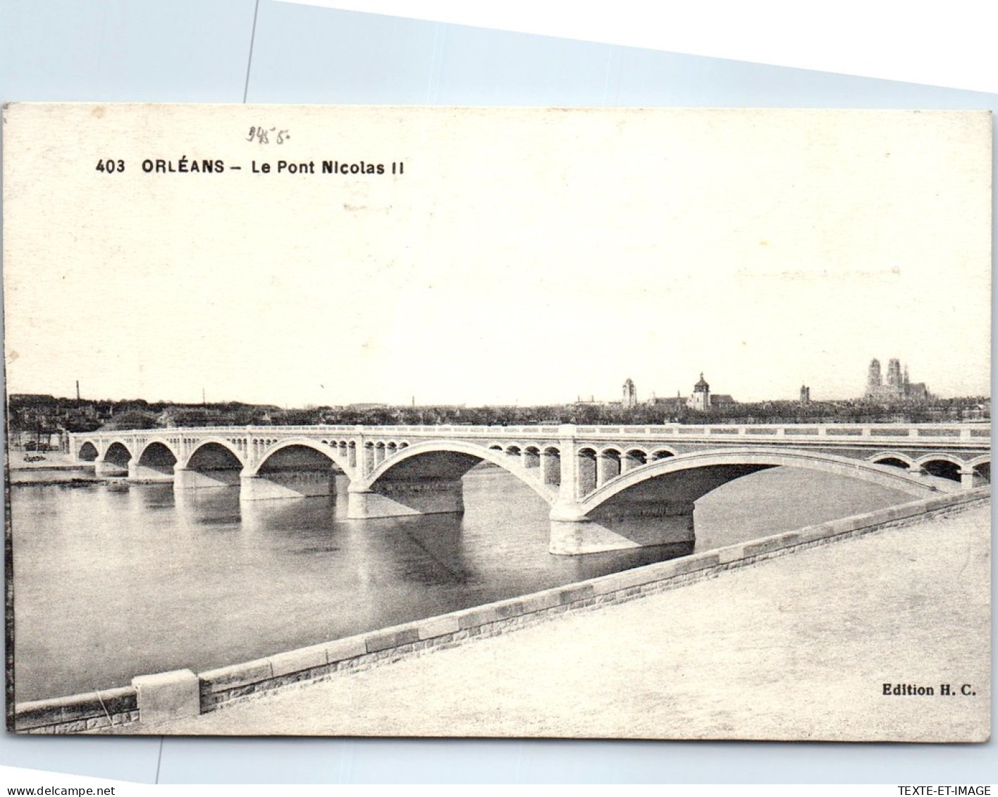 45 ORLEANS - Vue D'ensemble Du Pont Nicolas II - Orleans
