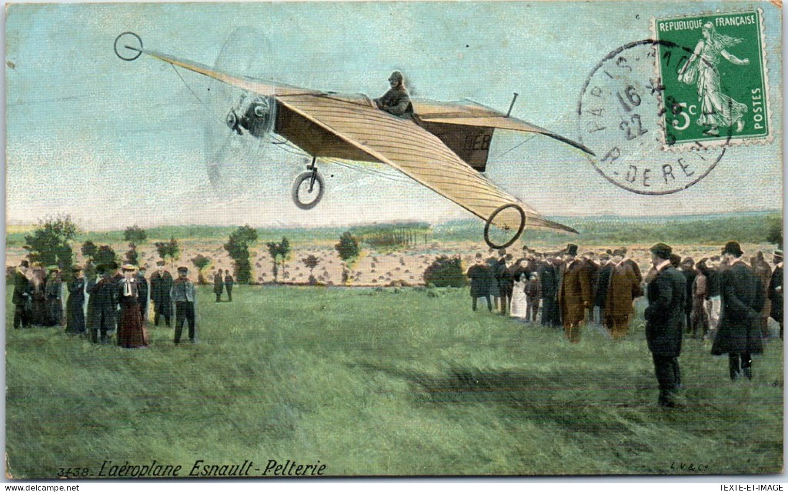 AVIATION - L'aeroplane Esnault Pelterie. - Autres & Non Classés