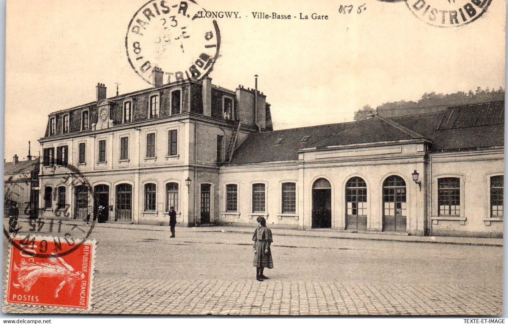 54 LONGWY - Ville Basse - La Gare  - Longwy