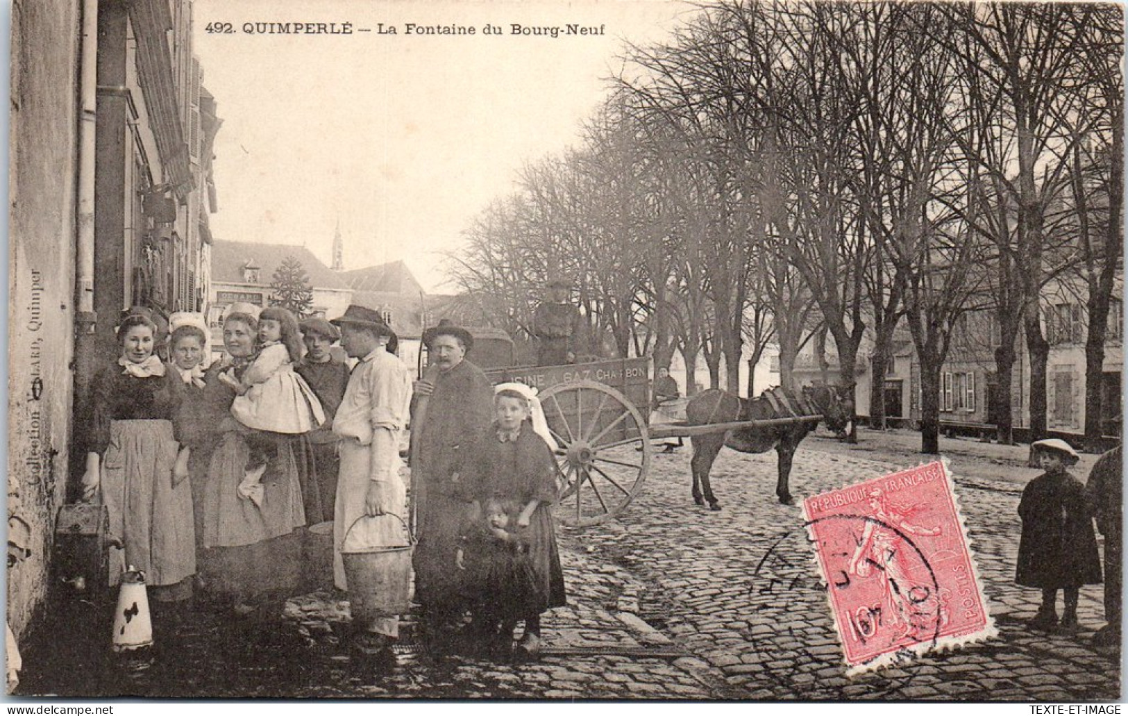 29 QUIMPERLE - La Fontaine Du Bourg Neuf. - Quimperlé