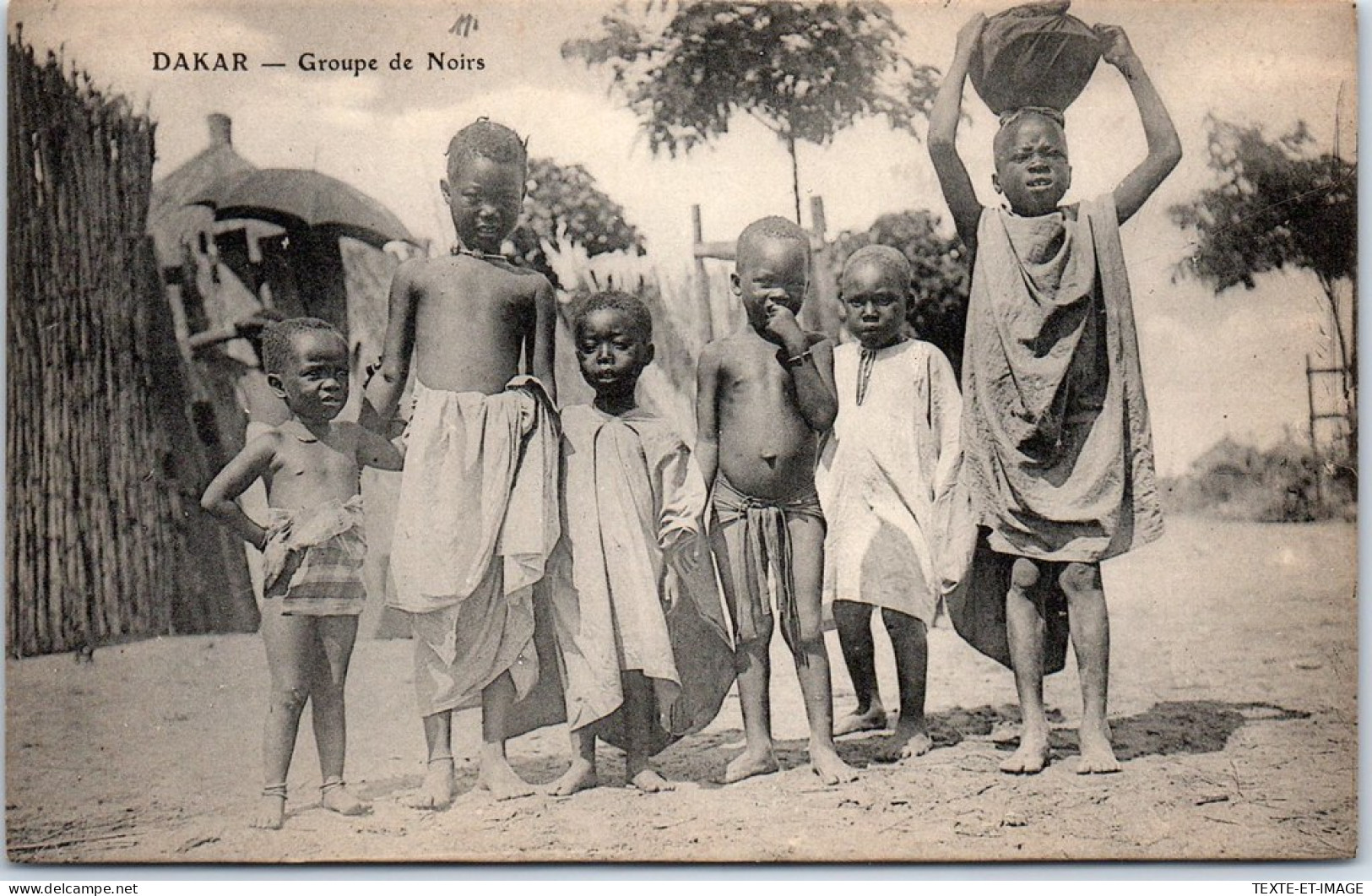 SENEGAL - DAKAR - Un Groupe D'enfants. - Sénégal