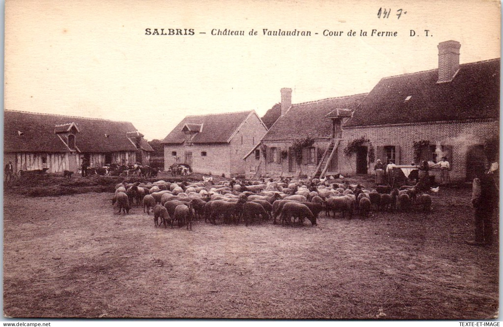 41 SALBRIS - CHATEAUde Vaulaudran - Cour De La Ferme  - Salbris