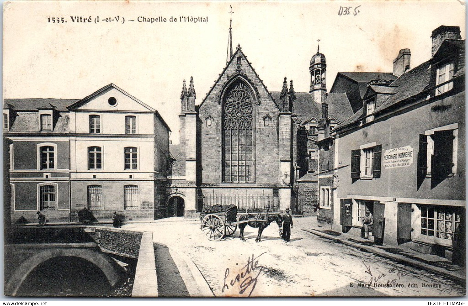 35 VITRE - Chapelle De L'hopital. - Vitre