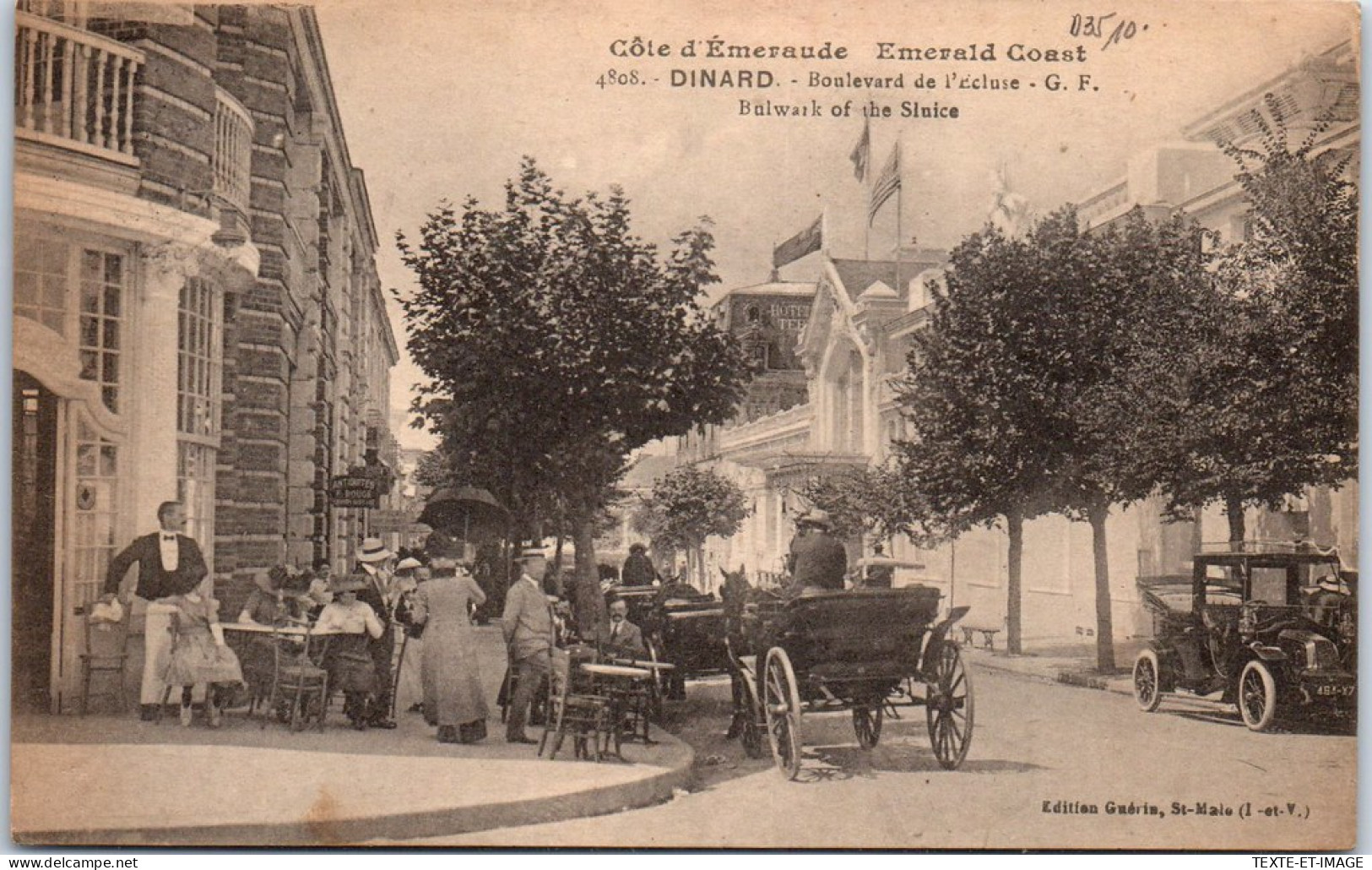 35 DINARD - Le Boulevard De L'ecluse  - Dinard