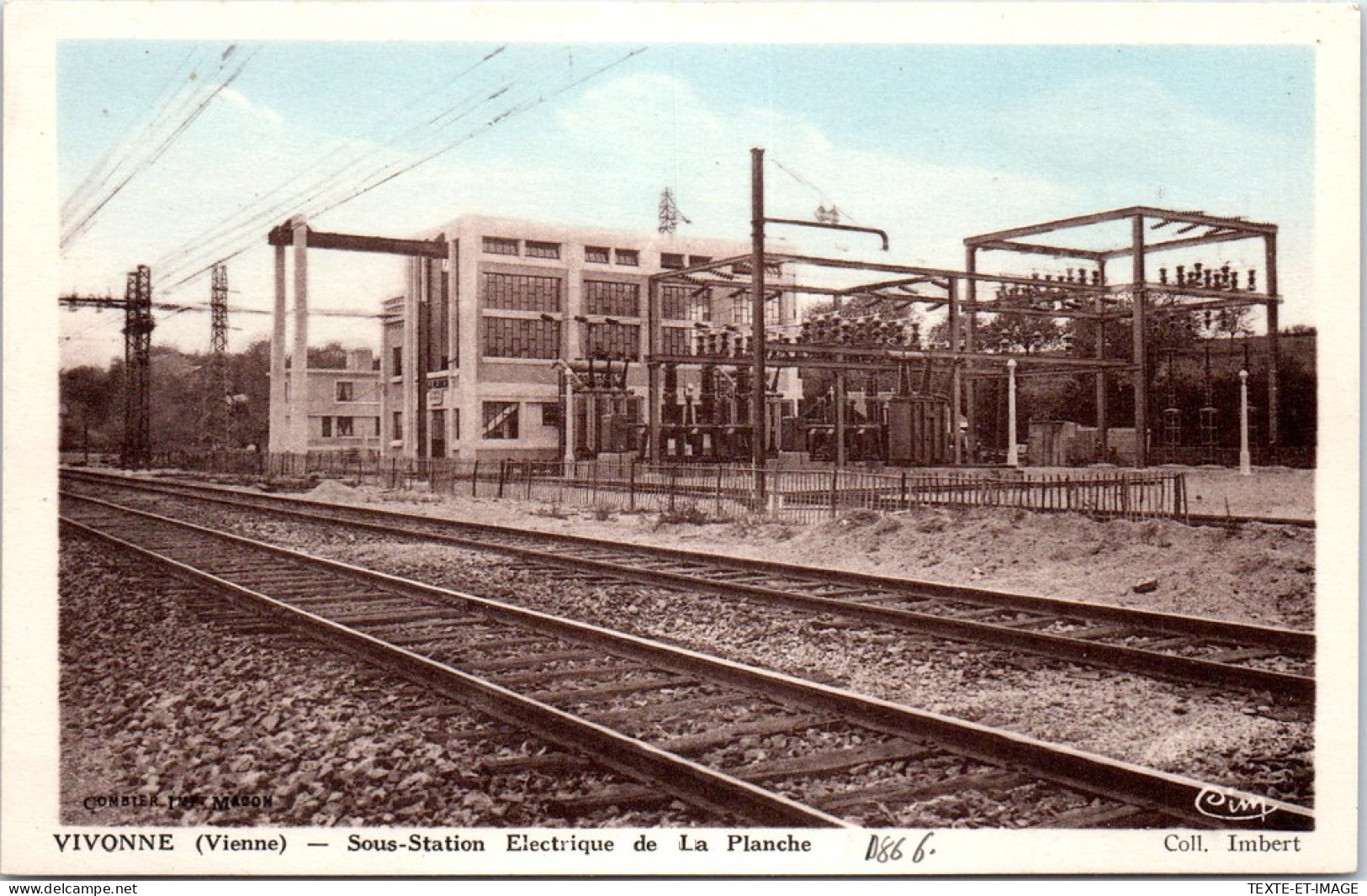 86 VIVONNE - Sous Station Electrique De La Planche. - Vivonne