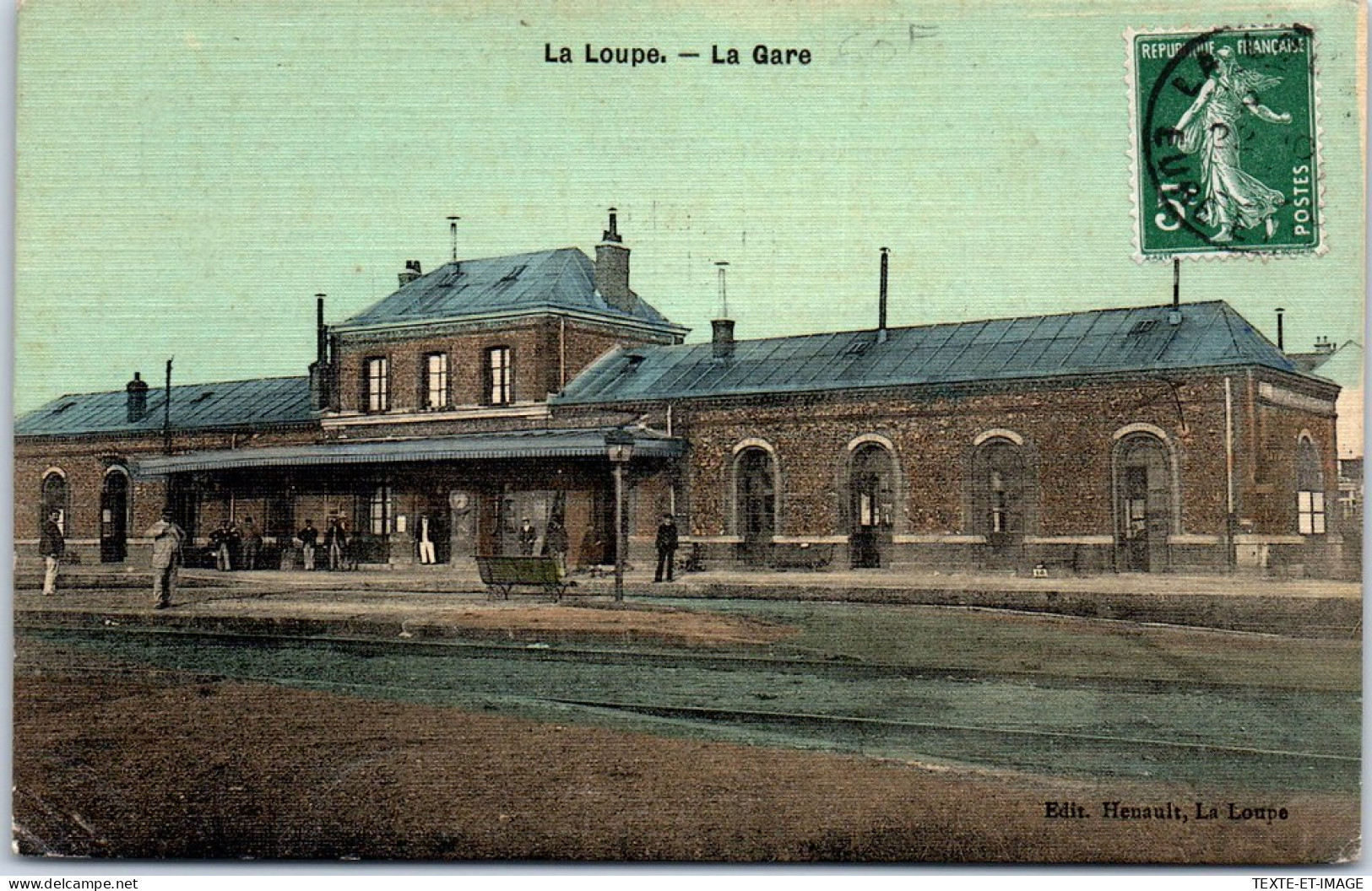 28 LA LOUPE - Vue D'ensemble De La Gare  - La Loupe
