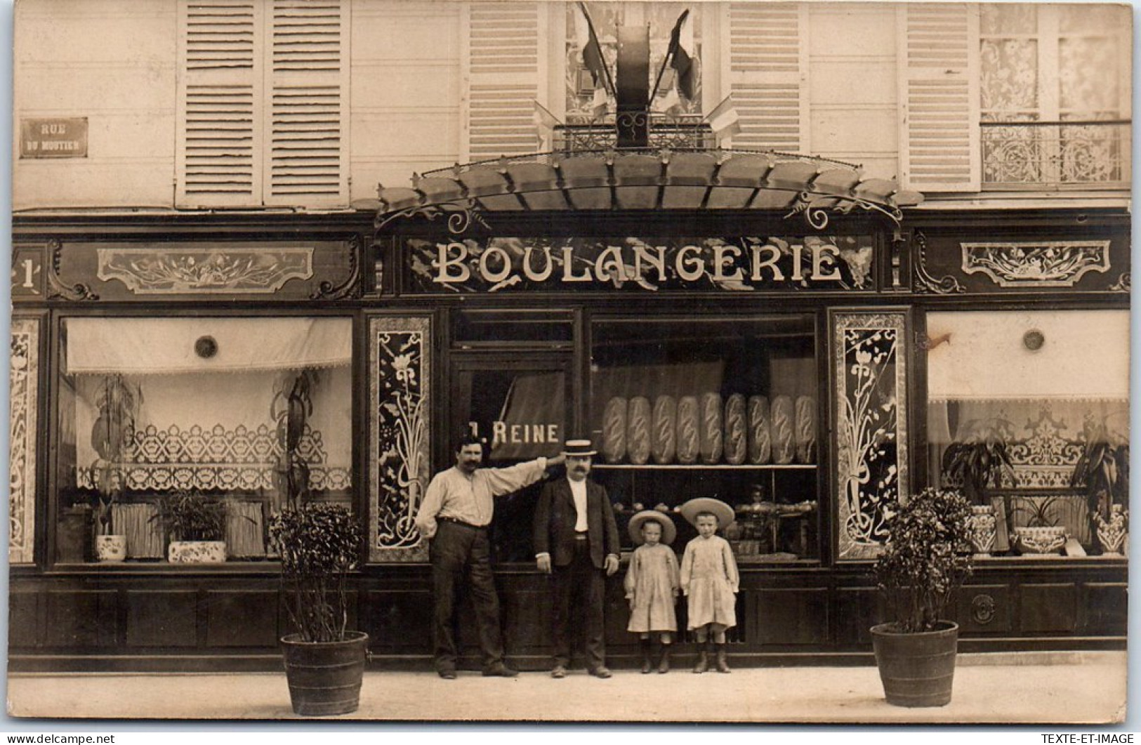 93 AUBERVILLIERS - Boulangerie Reine Rue Du Moustier  - Aubervilliers