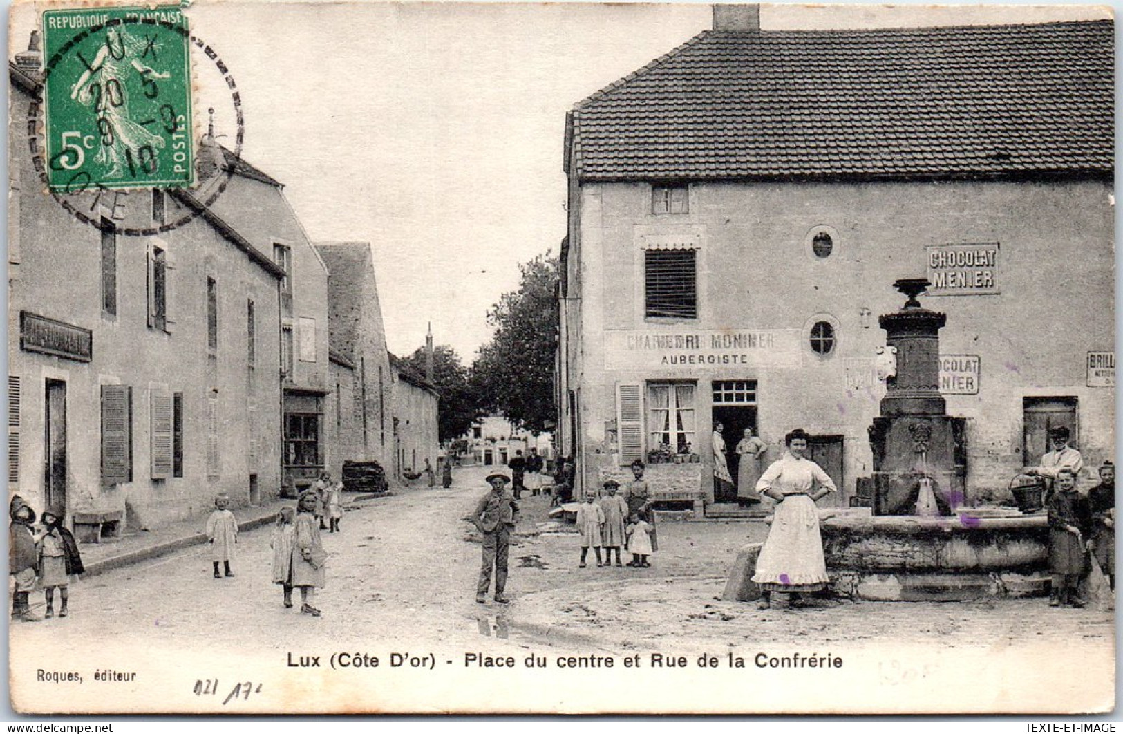 21 LUX - La Place Du Centre Et Rue De La Confrerie  - Autres & Non Classés