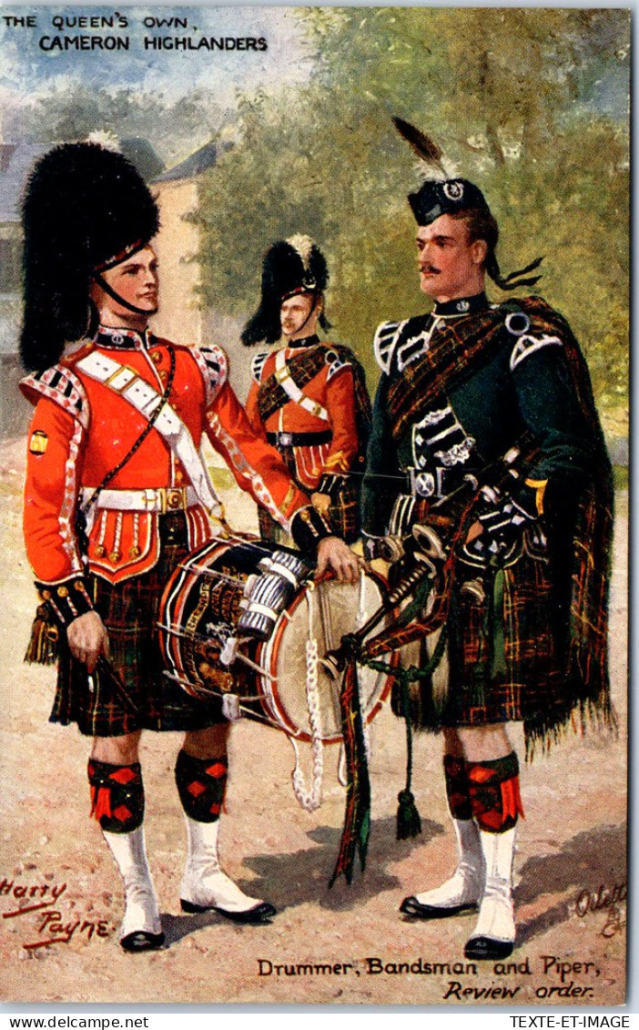 GRANDE BRETAGNE - The Queen's Own Cameron Highlanders. - Andere & Zonder Classificatie