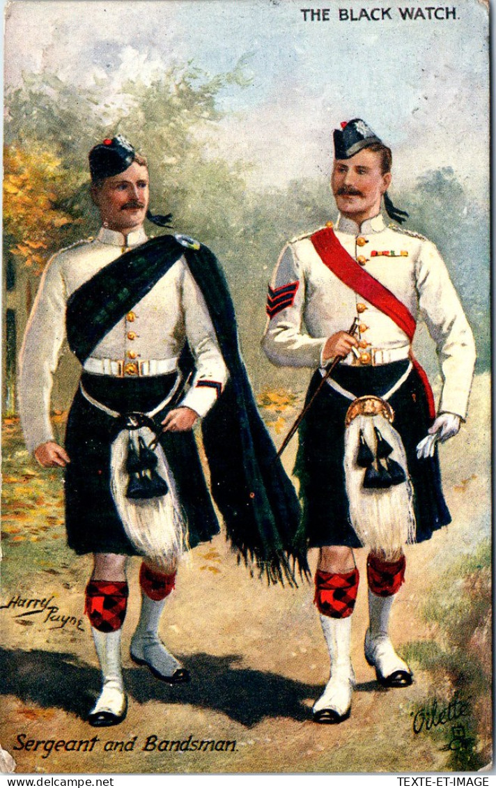 GRANDE BRETAGNE - Sergeant And Bandsman, Black Watch  - Other & Unclassified