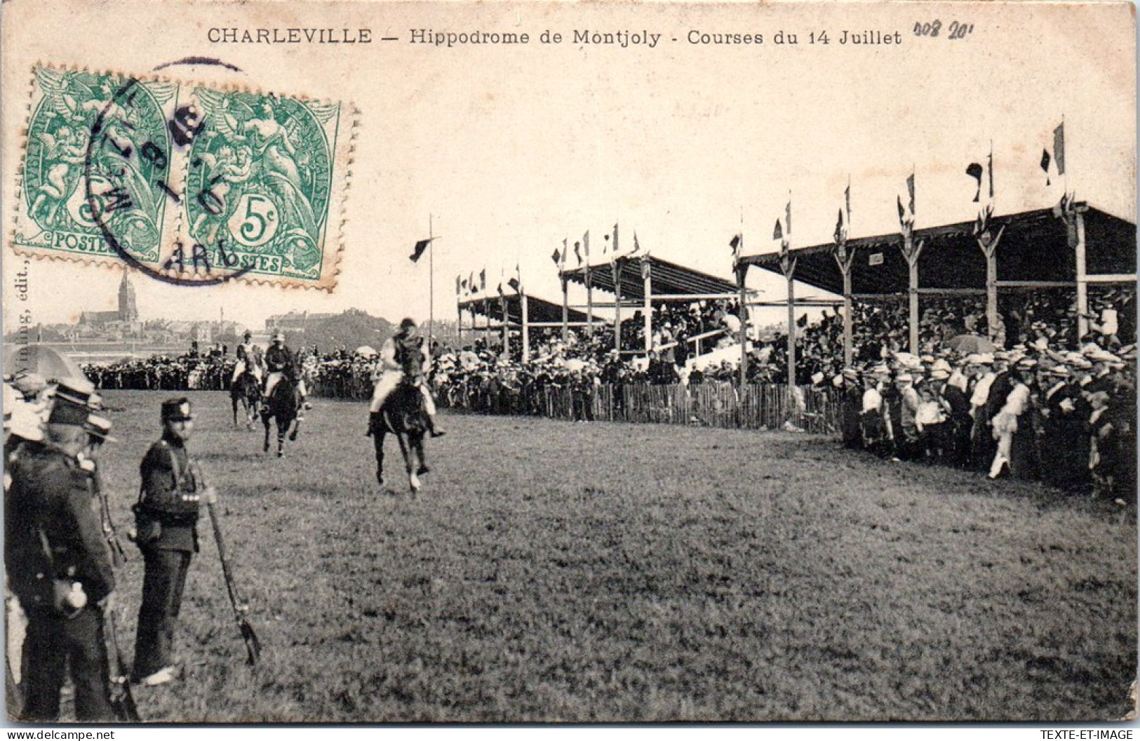 08 CHARLEVILLE - Hippodrome De Montjoly, Courses Du 14 Juillet  - Charleville