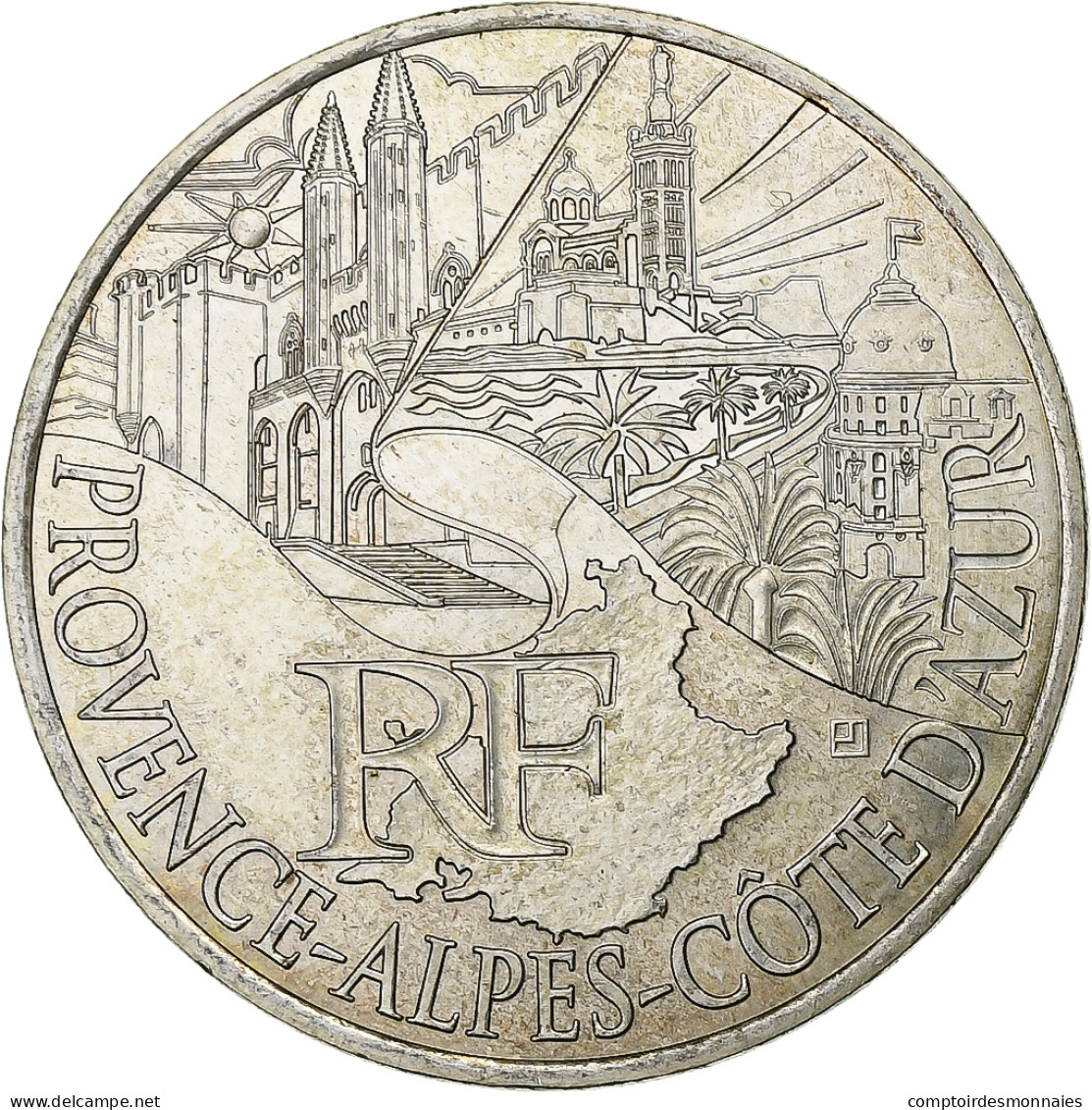France, 10 Euro, 2011, Paris, Argent, SUP+, KM:1749 - Frankreich